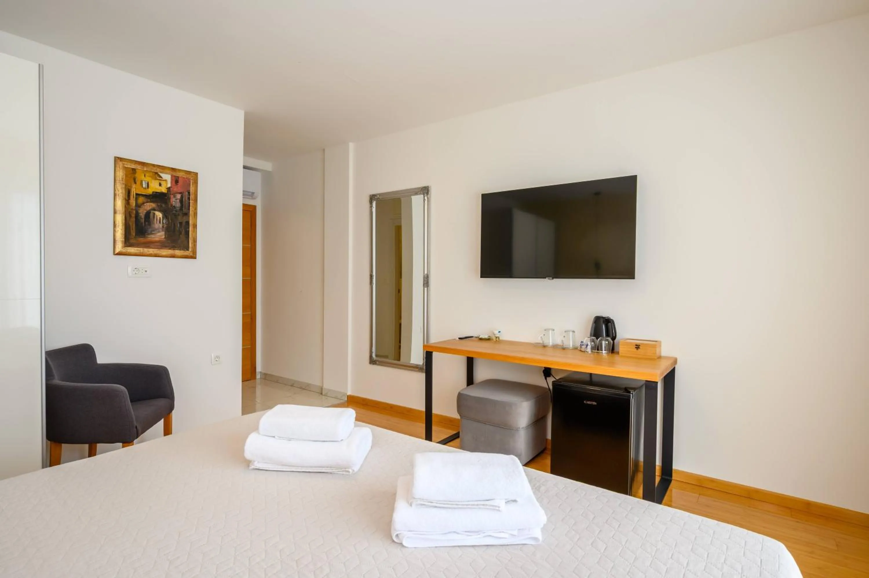 Bed in Boutique rooms Kican