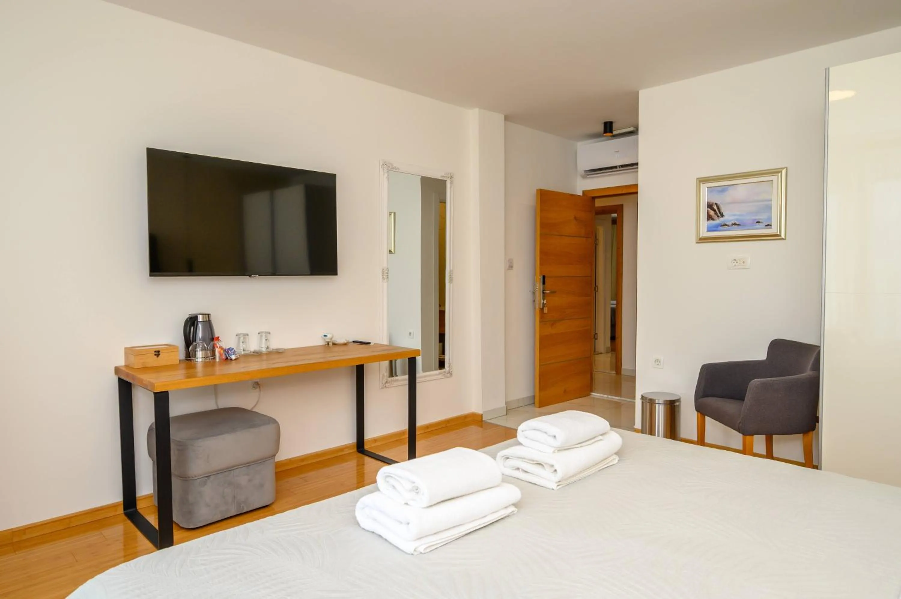 Bed in Boutique rooms Kican