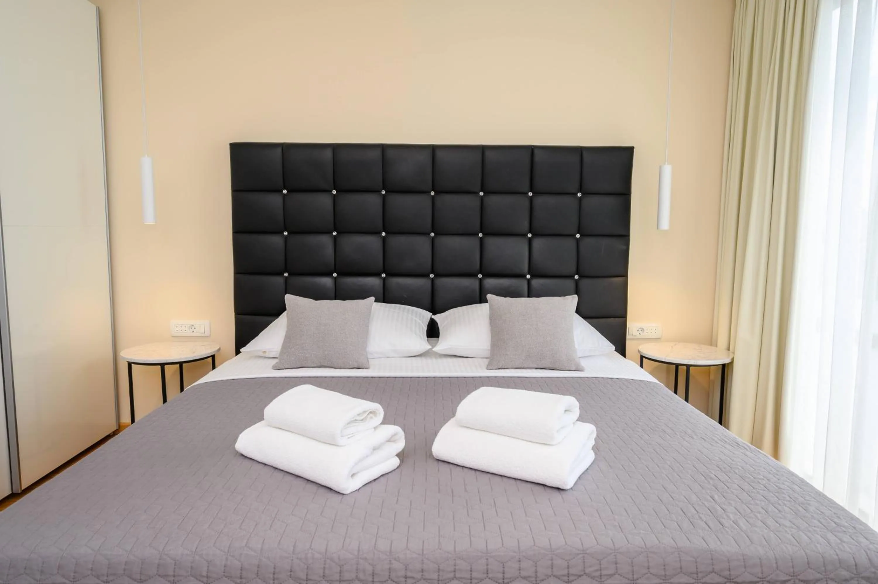 Bed in Boutique rooms Kican