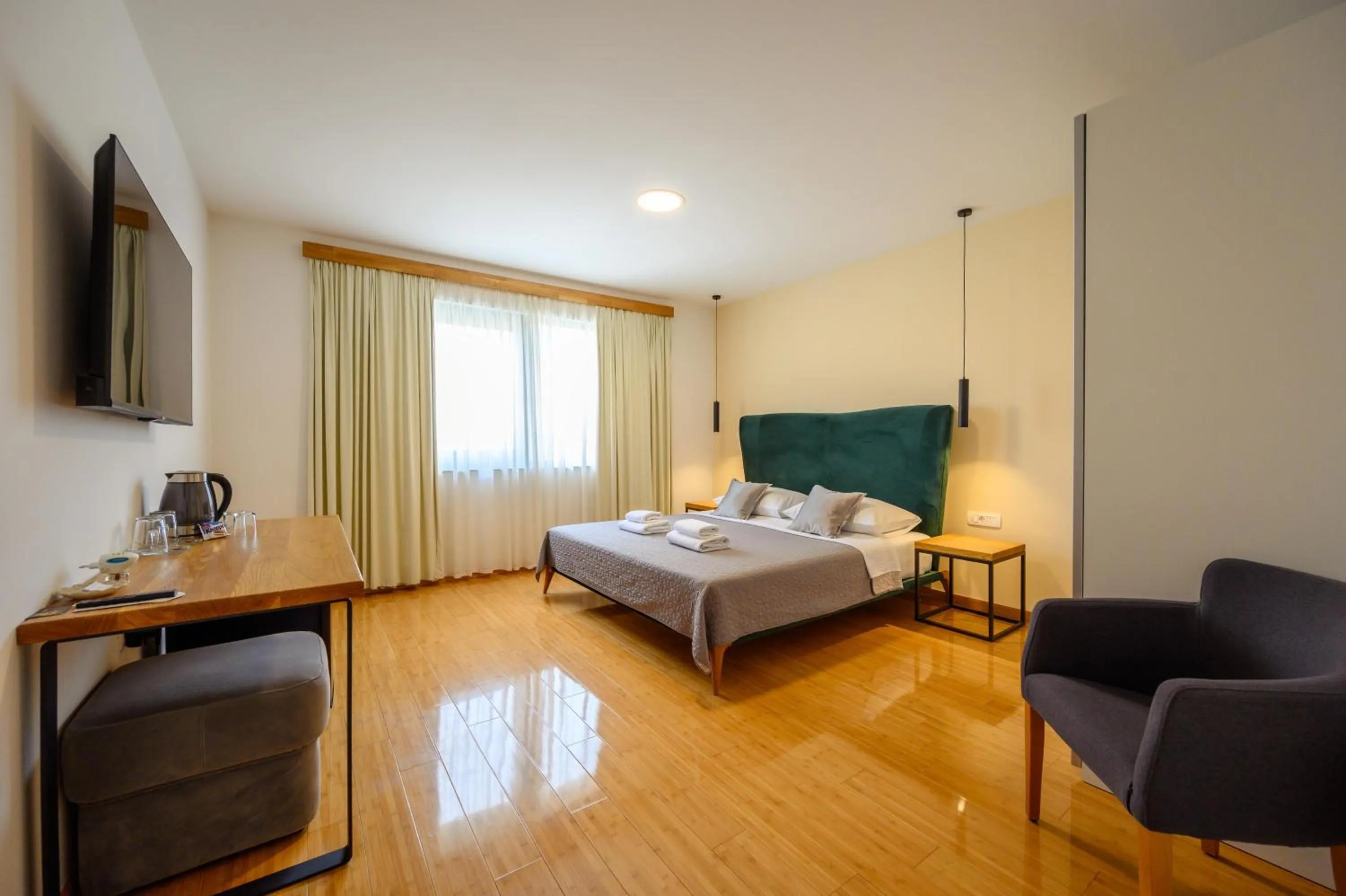 Bed in Boutique rooms Kican