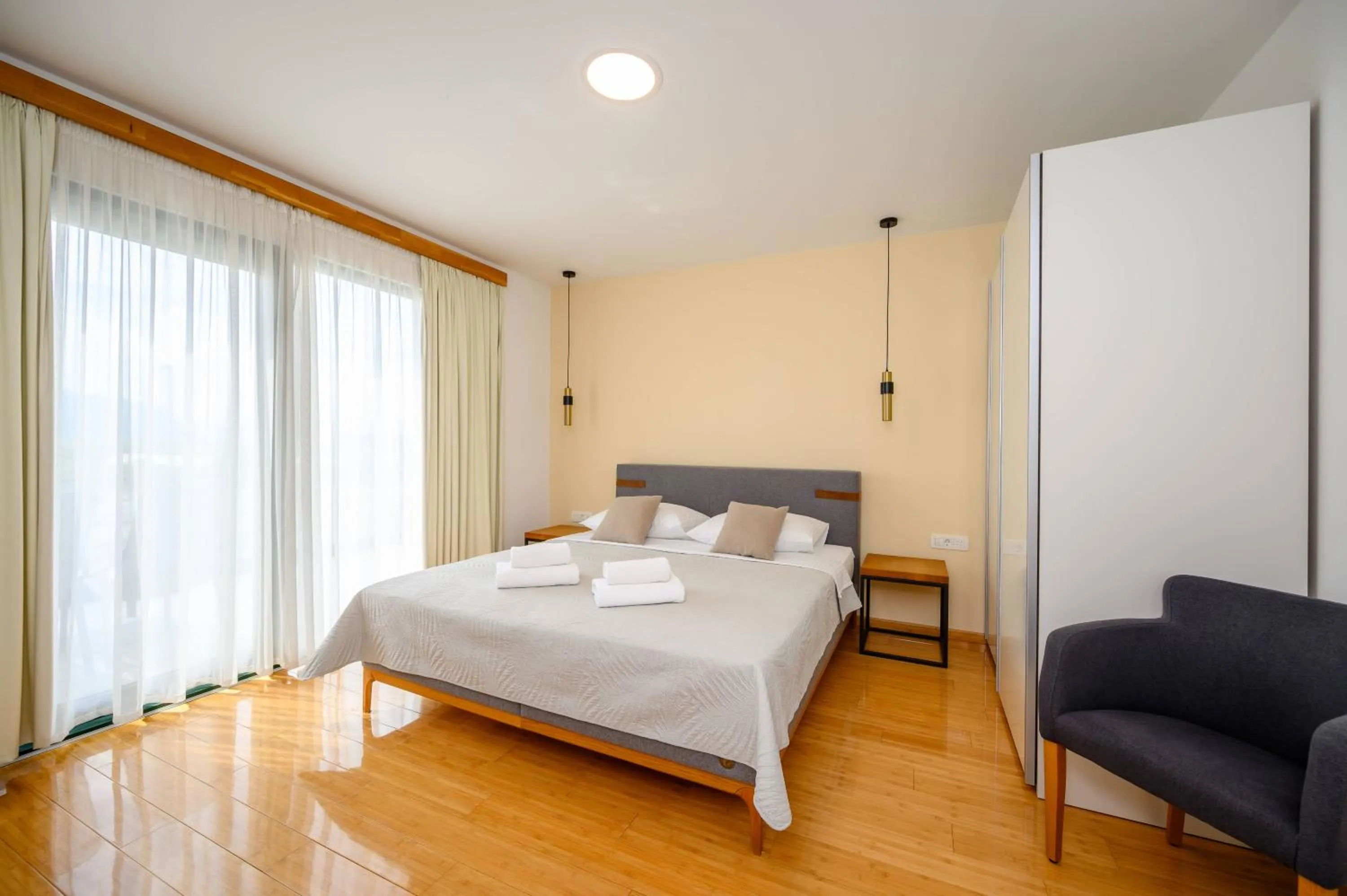 Bed in Boutique rooms Kican