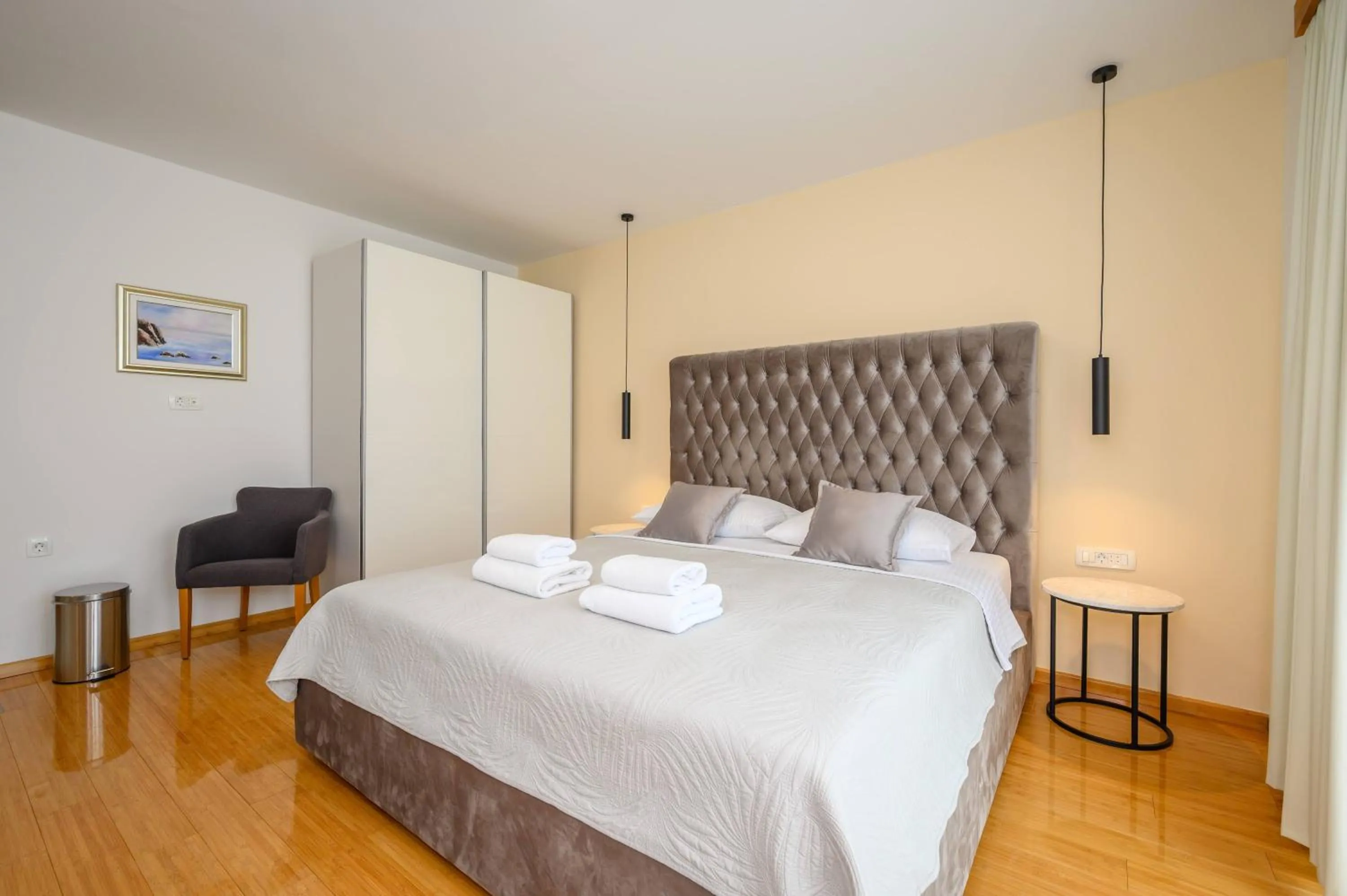 Bed in Boutique rooms Kican