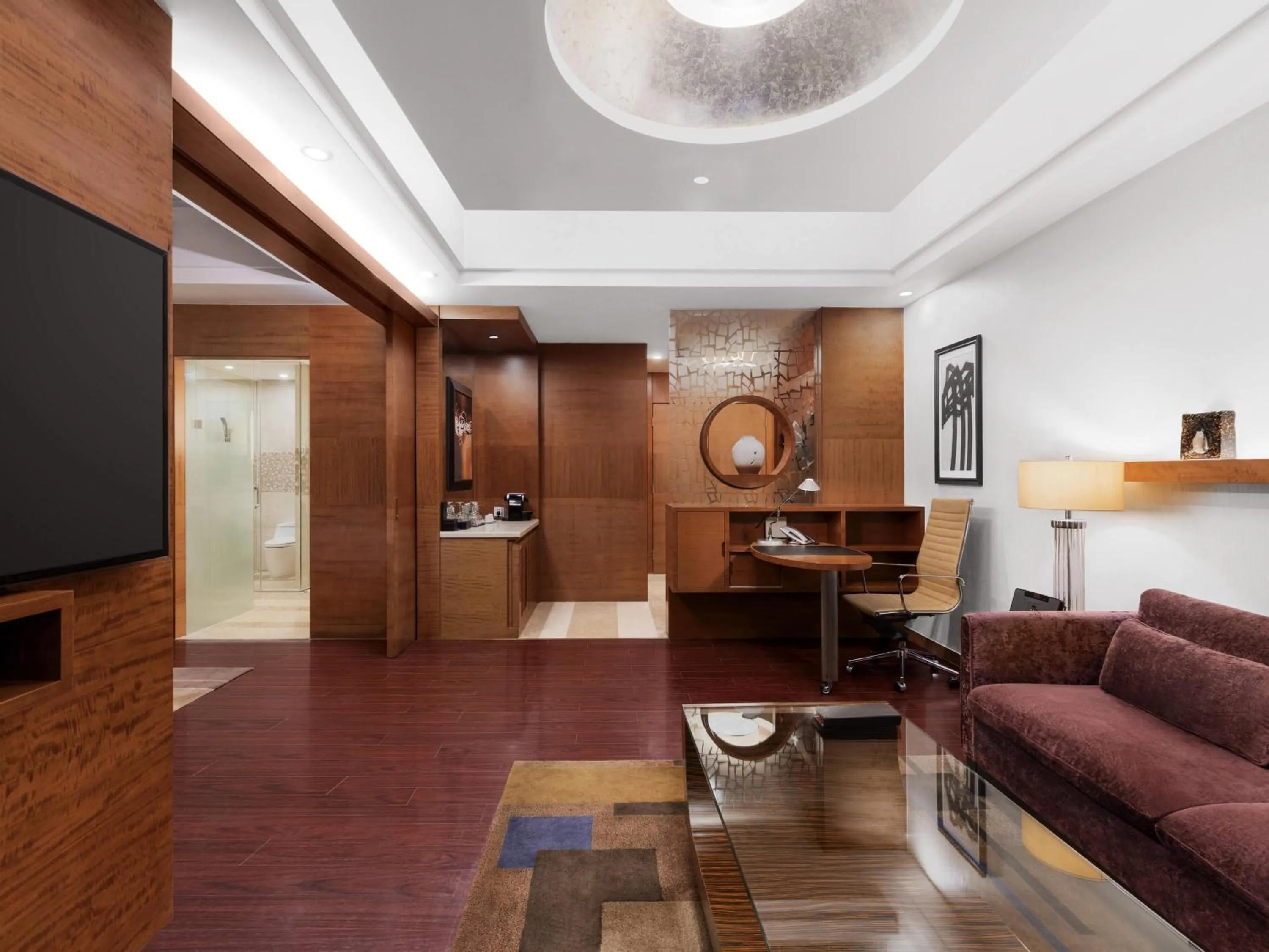 Bedroom in Swissôtel Grand Shanghai