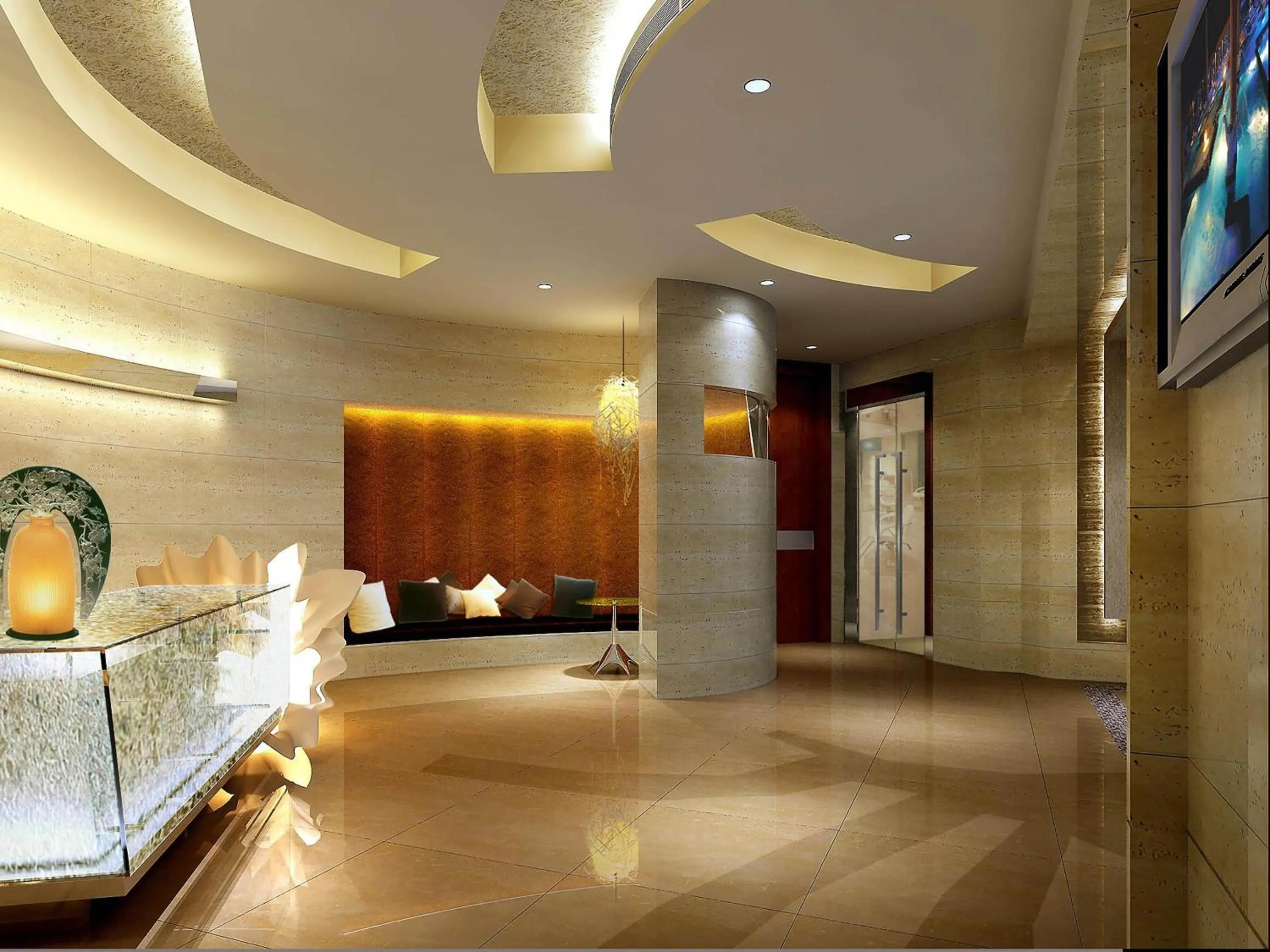 Spa and wellness centre/facilities, Bed in Swissôtel Grand Shanghai