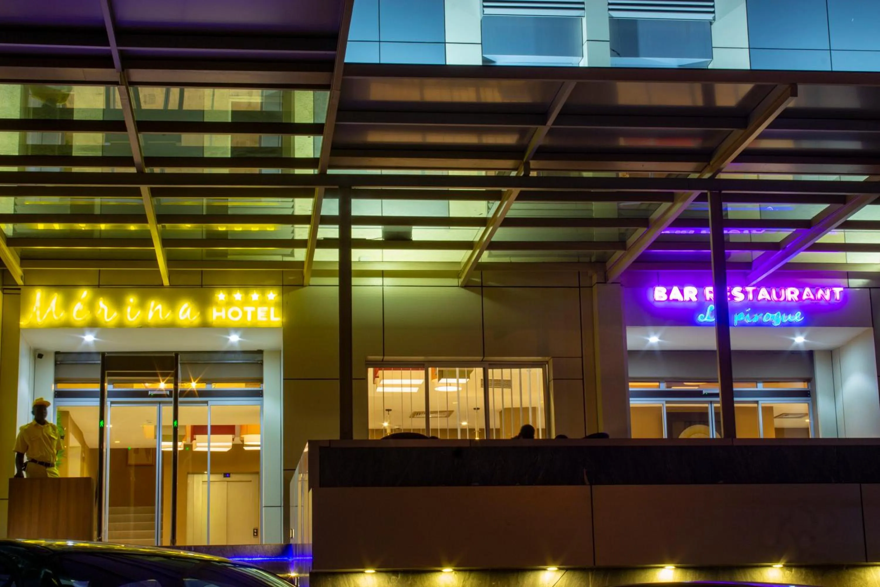 Facade/entrance in MERINA HOTEL