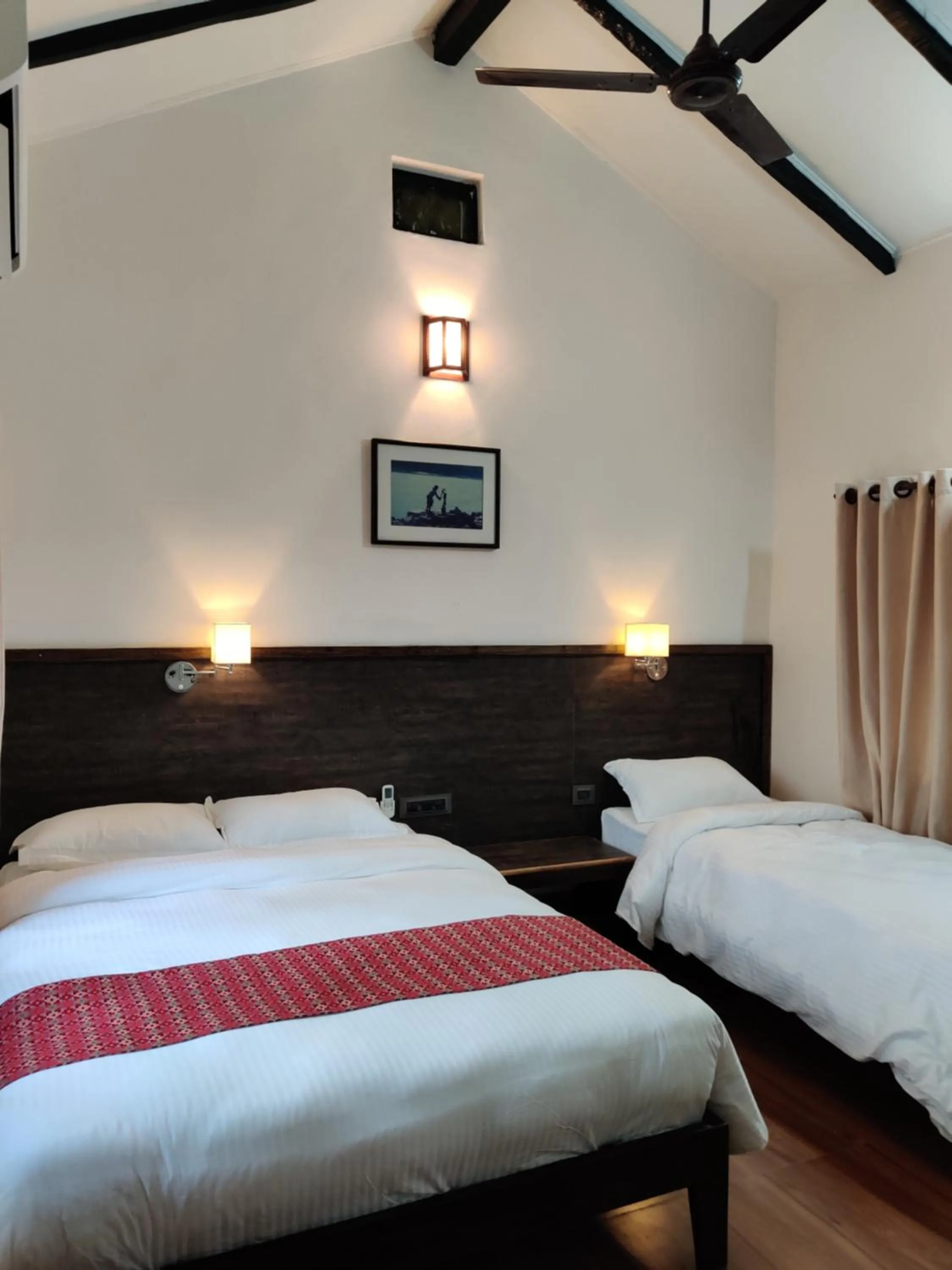 Bedroom, Bed in Bardia Forest Resort