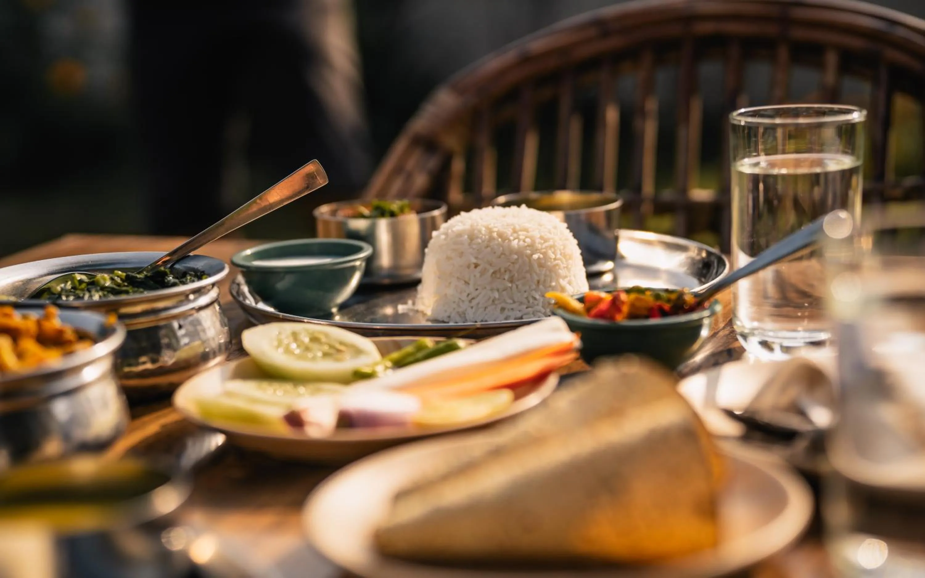 Food in Bardia Forest Resort