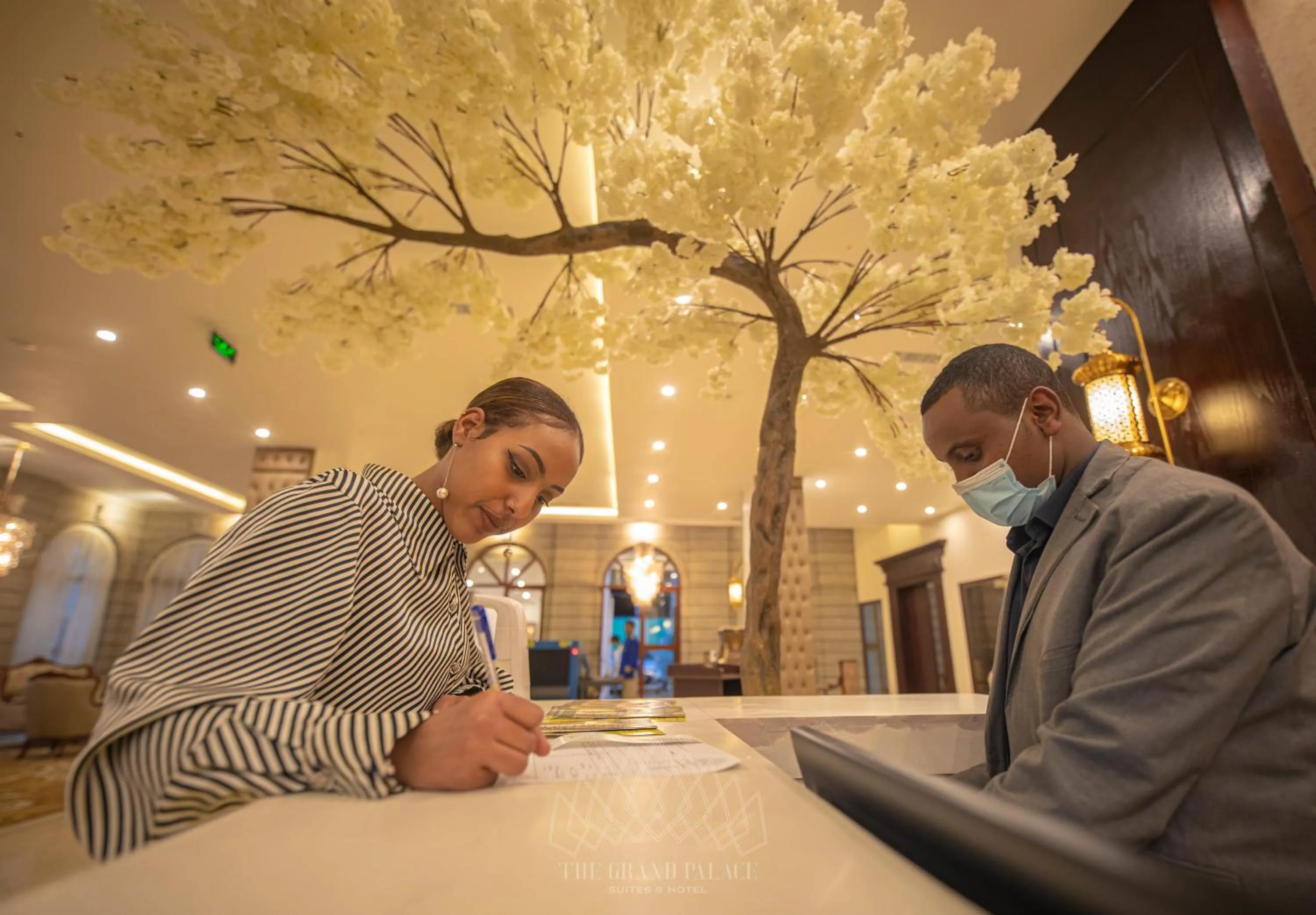 Staff in The Grand Palace Hotel