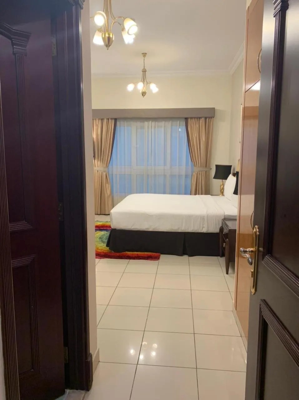 Bedroom, Bed in Al Manar Hotel Apartments