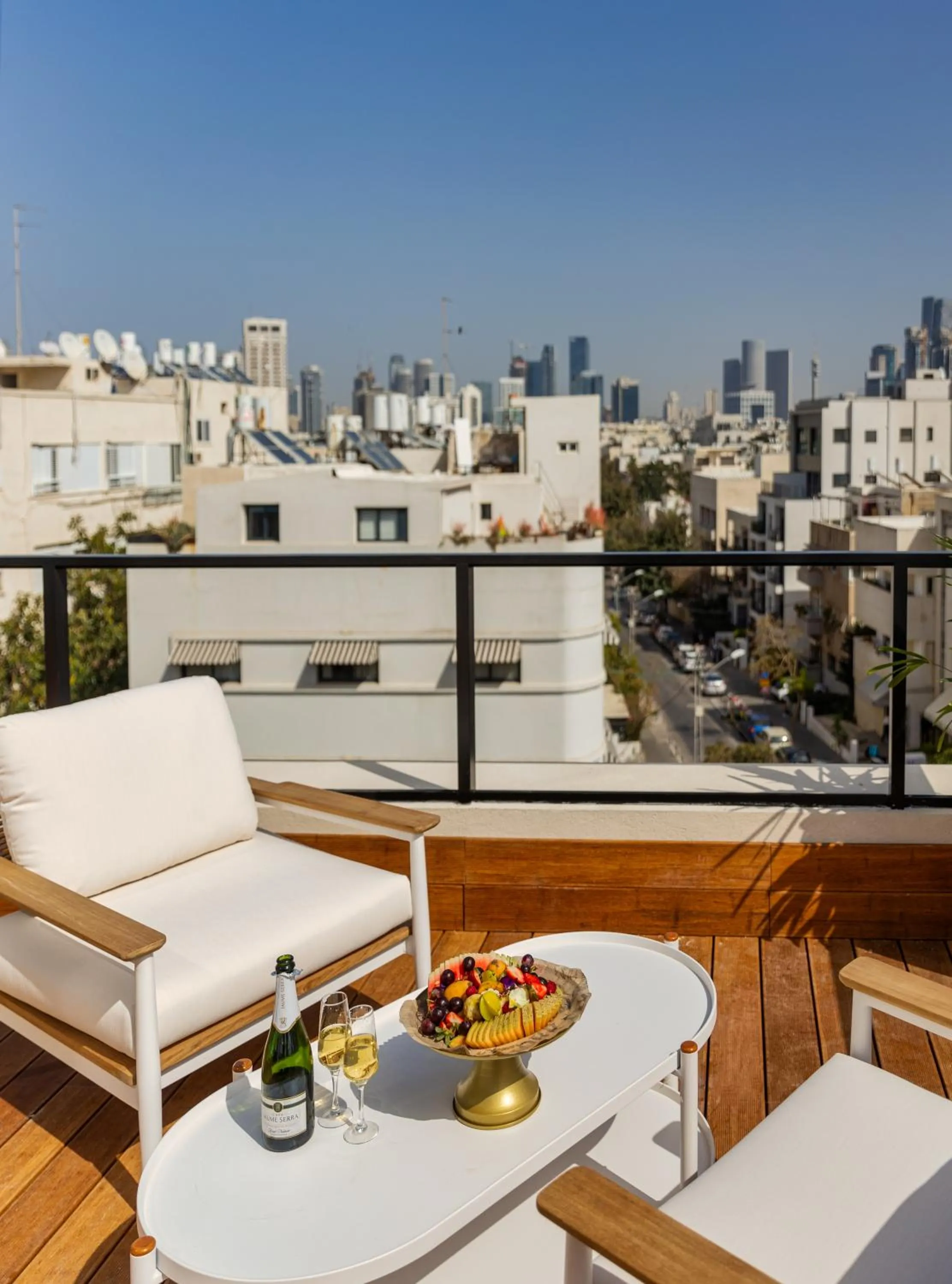 Balcony/Terrace in Debrah Brown, a member of Brown Hotels