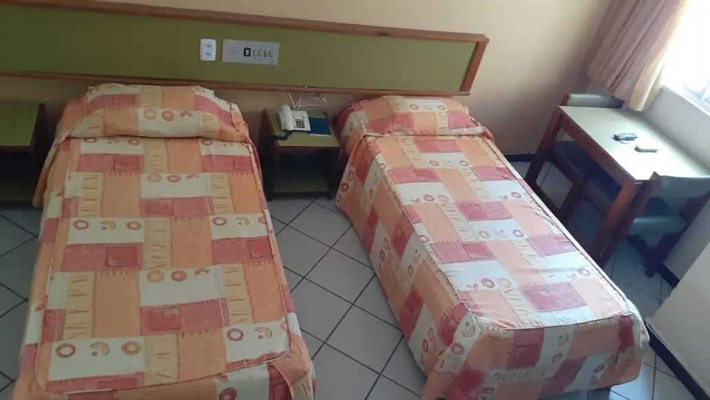 Bed in Nascimento Praia Hotel