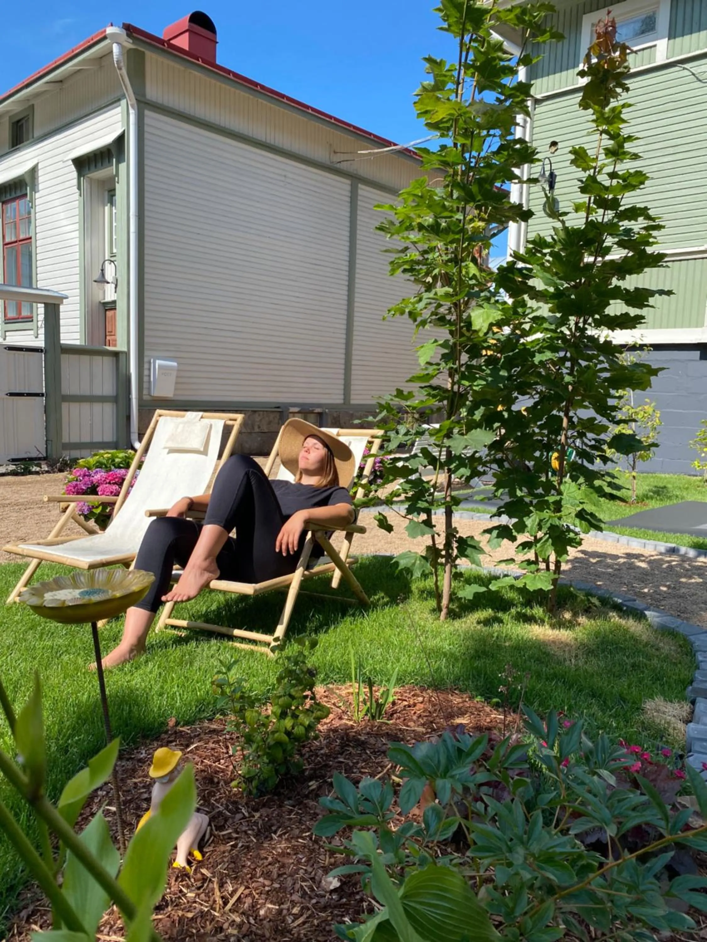 Garden in Eleonora Bed & Breakfast