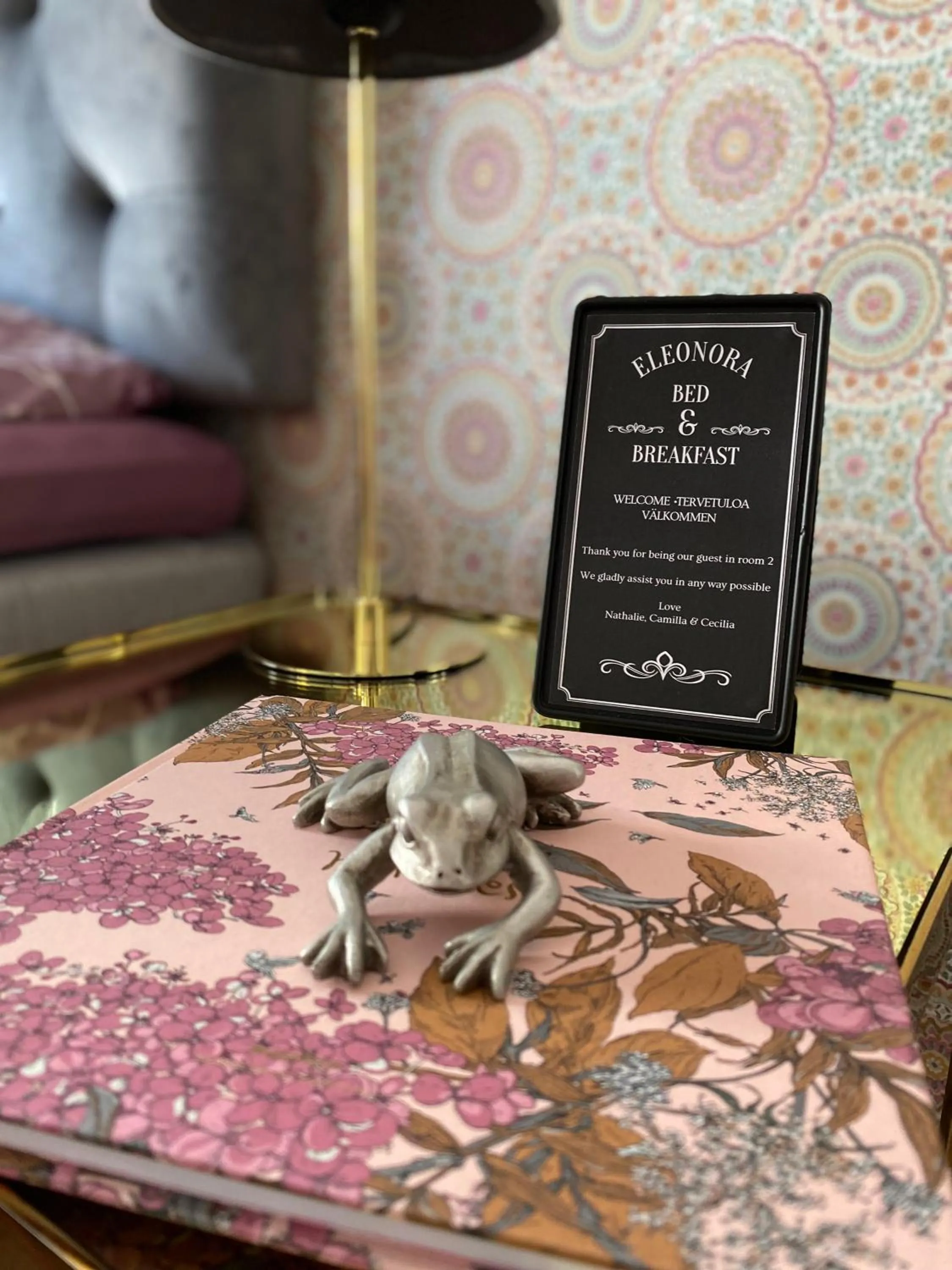 Decorative detail in Eleonora Bed & Breakfast