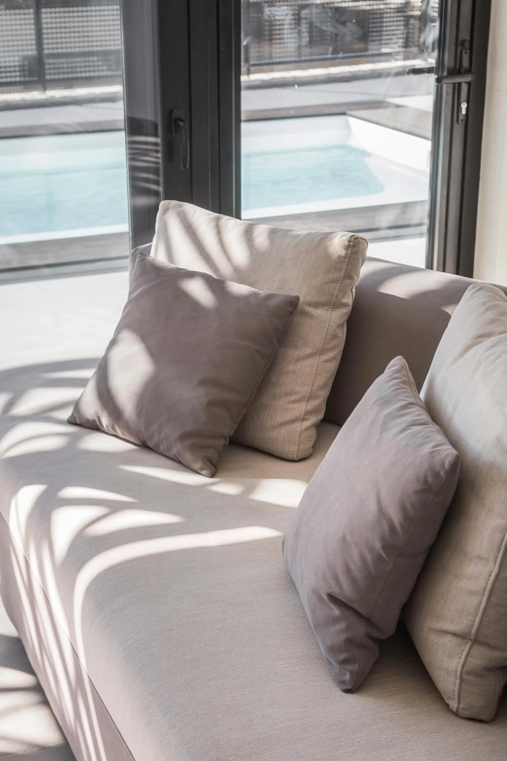 Seating area in Erolidae Villas