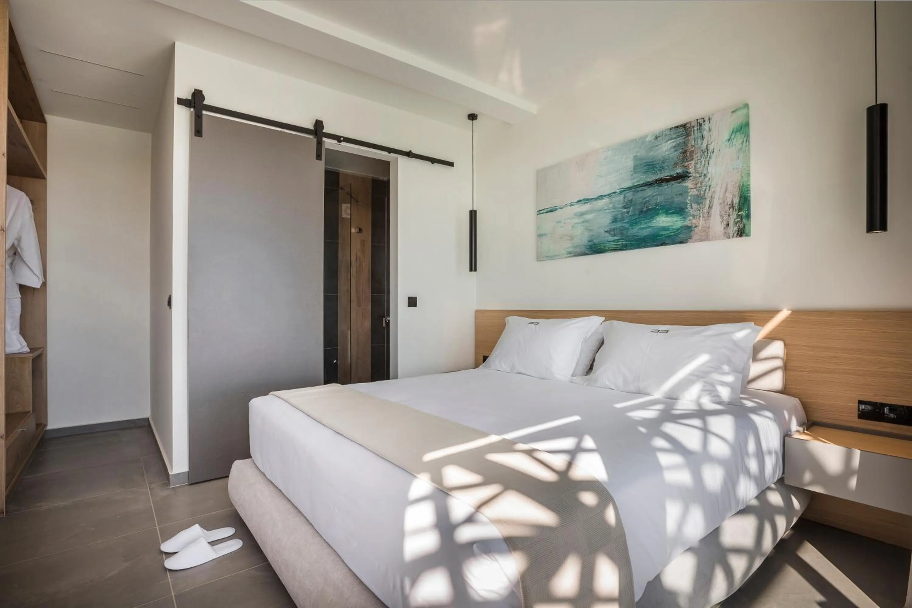 Bed in Erolidae Villas