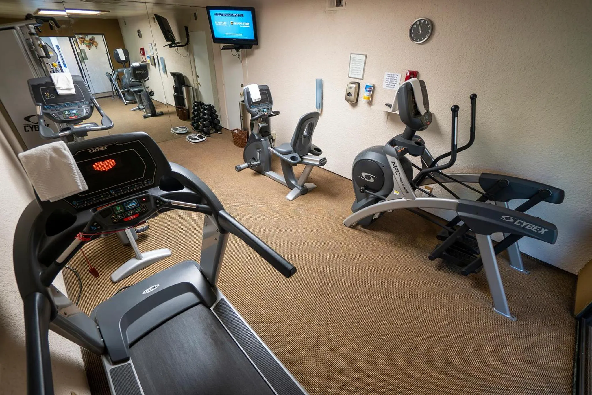 Fitness centre/facilities in Vista Mirage Resort