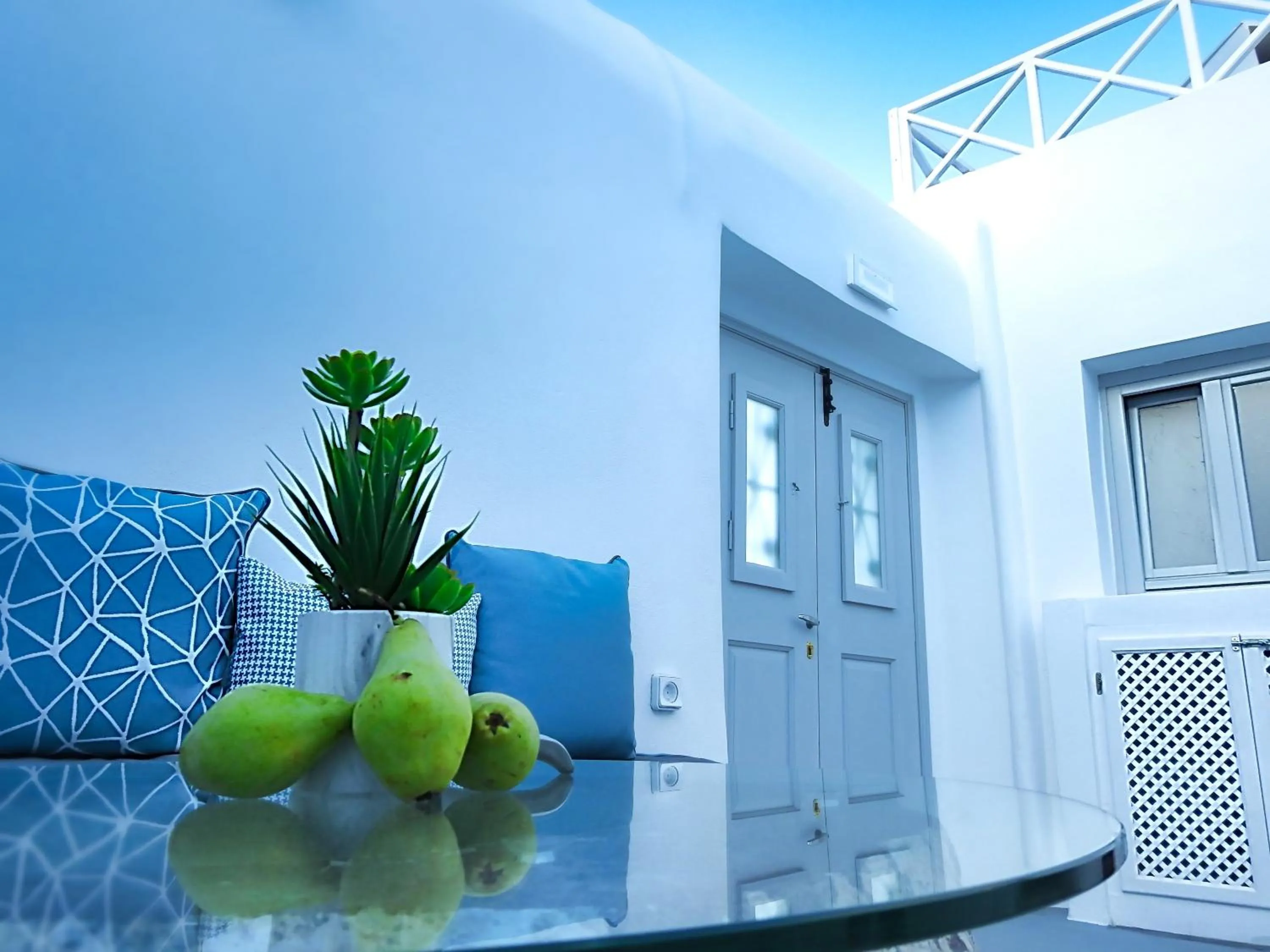 Property building in Golden Stone Santorini Suites