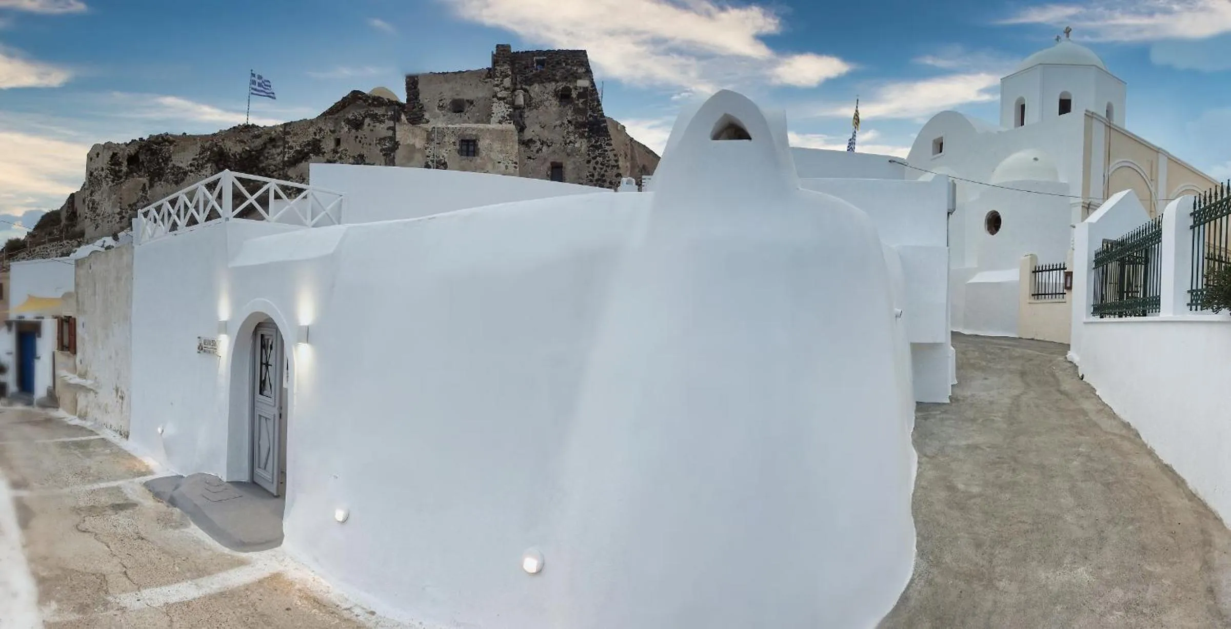 Property building in Golden Stone Santorini Suites