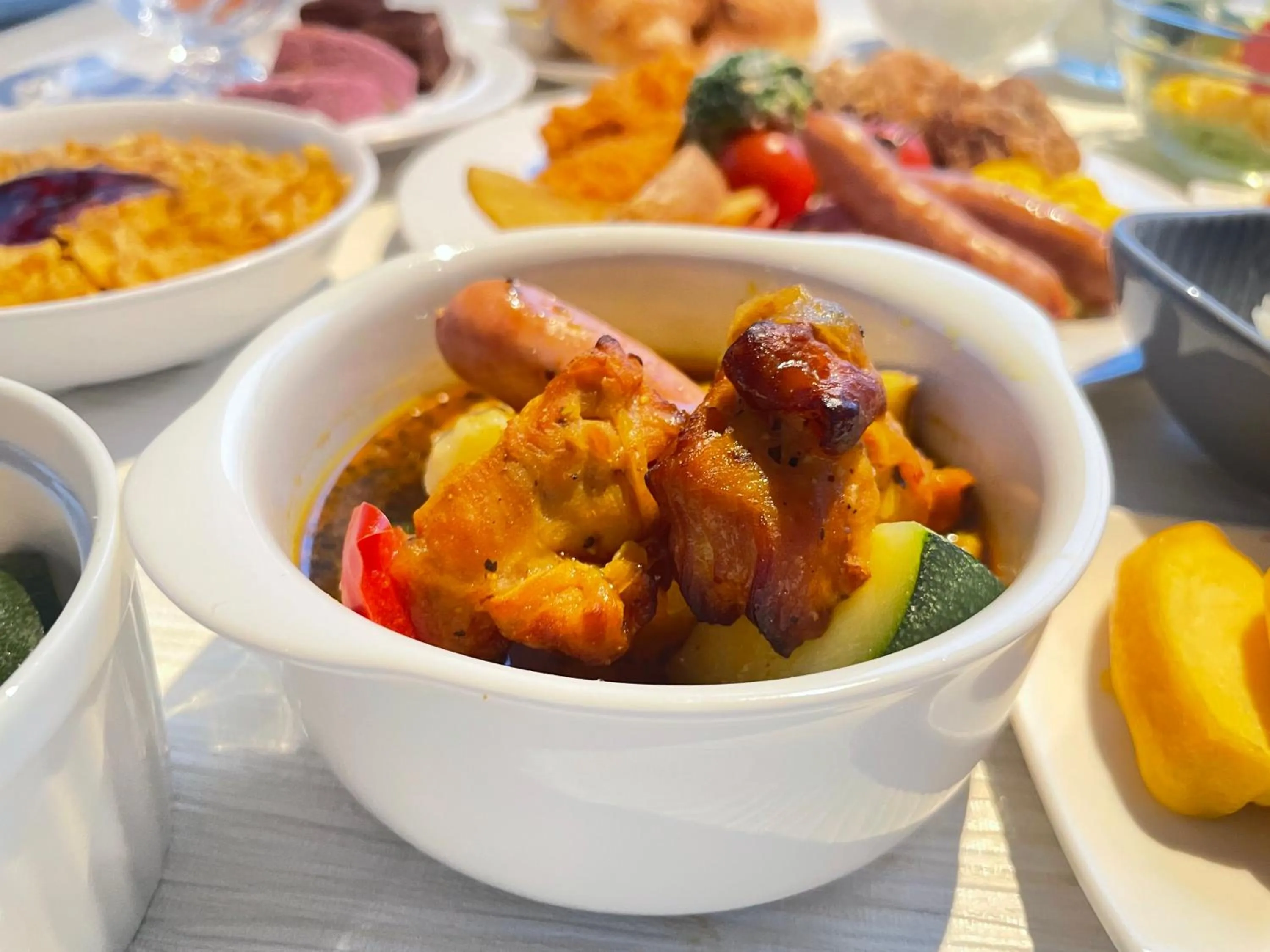 Breakfast in HOTEL AMANEK Asahikawa