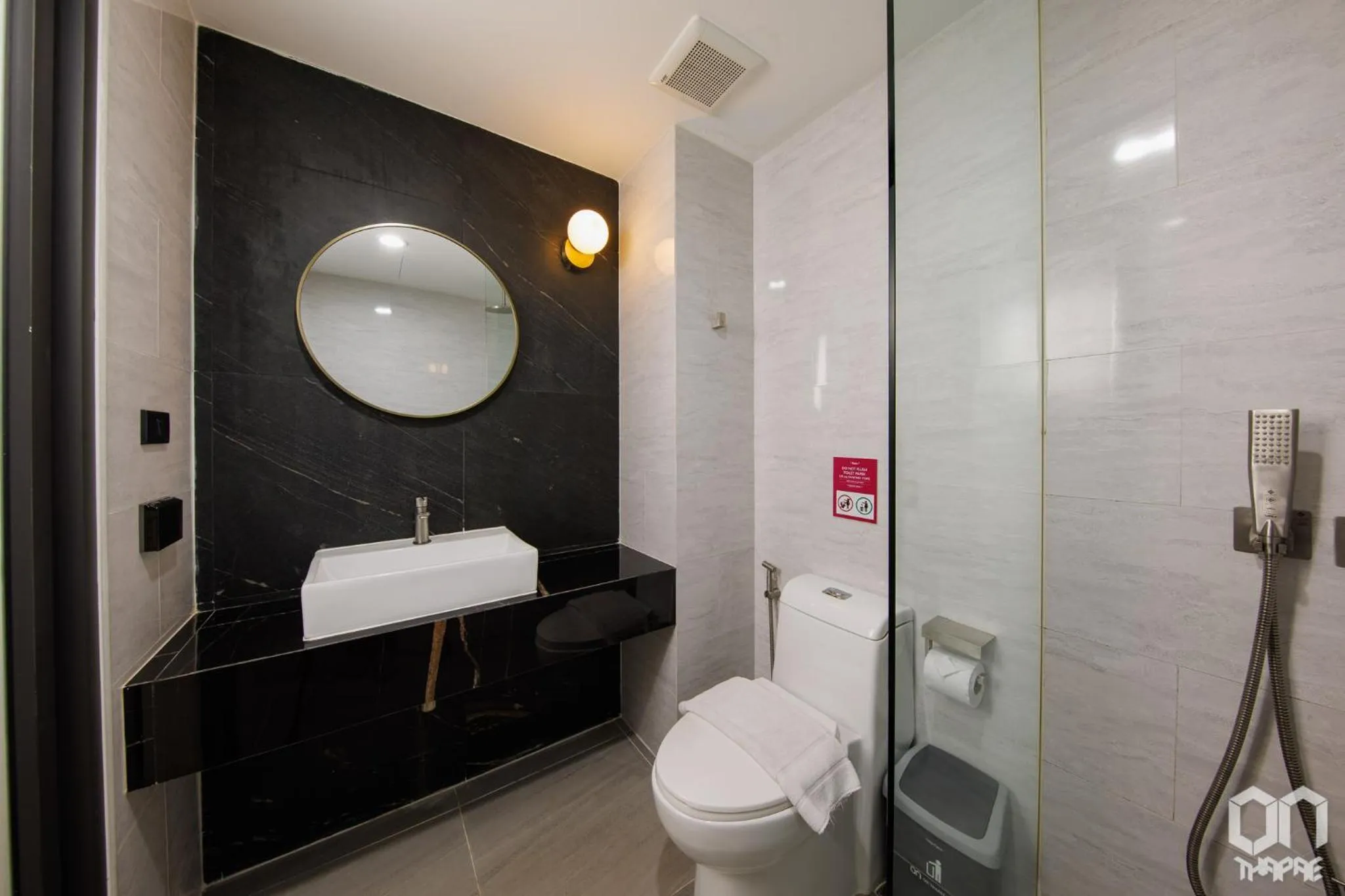 Toilet in ON Thapae Gate Chiangmai