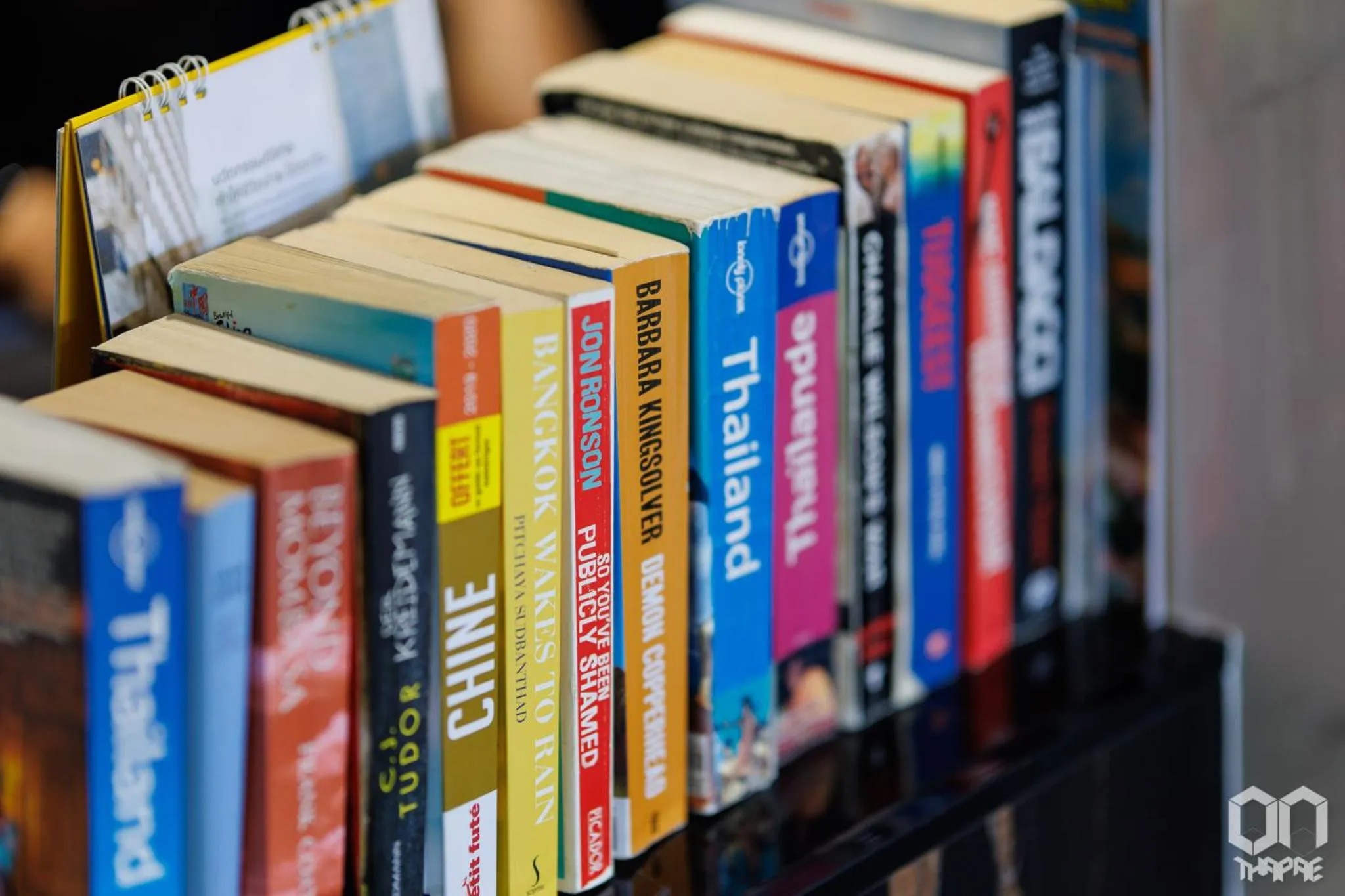 Text overlay in ON Thapae Gate Chiangmai