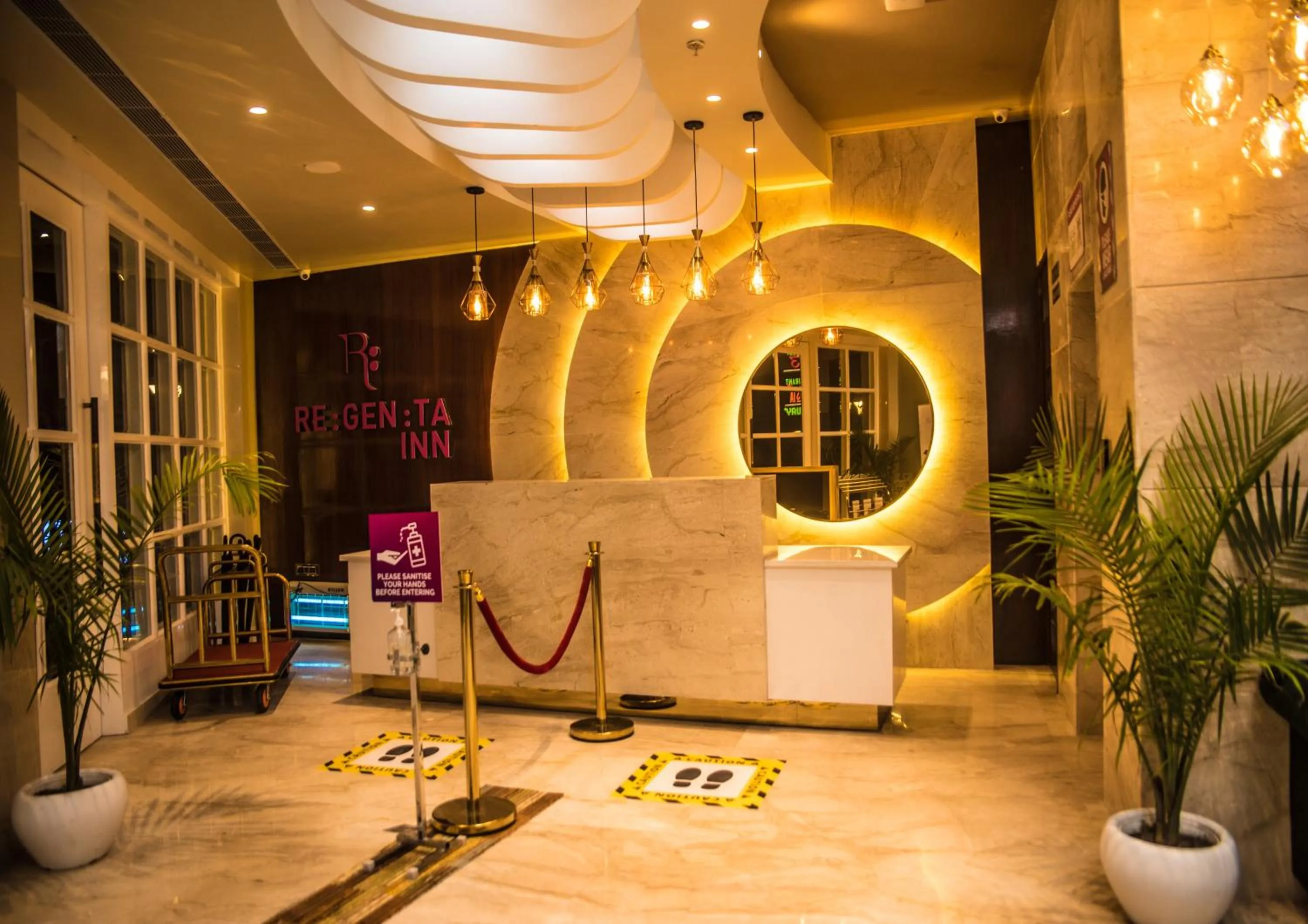 Lobby or reception in Regenta Inn Amristar Airport Road by Royal Orchid Hotels Limited