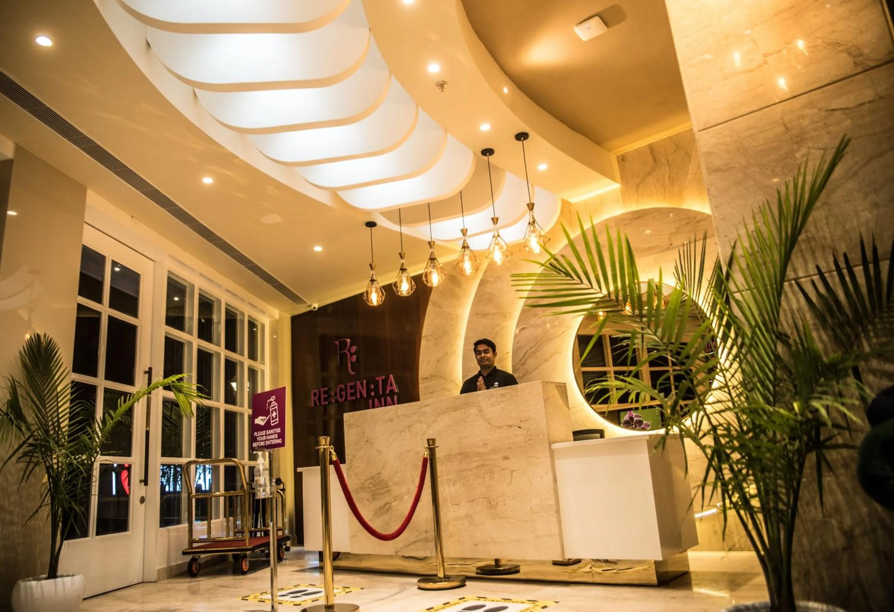 Lobby or reception in Regenta Inn Amristar Airport Road by Royal Orchid Hotels Limited