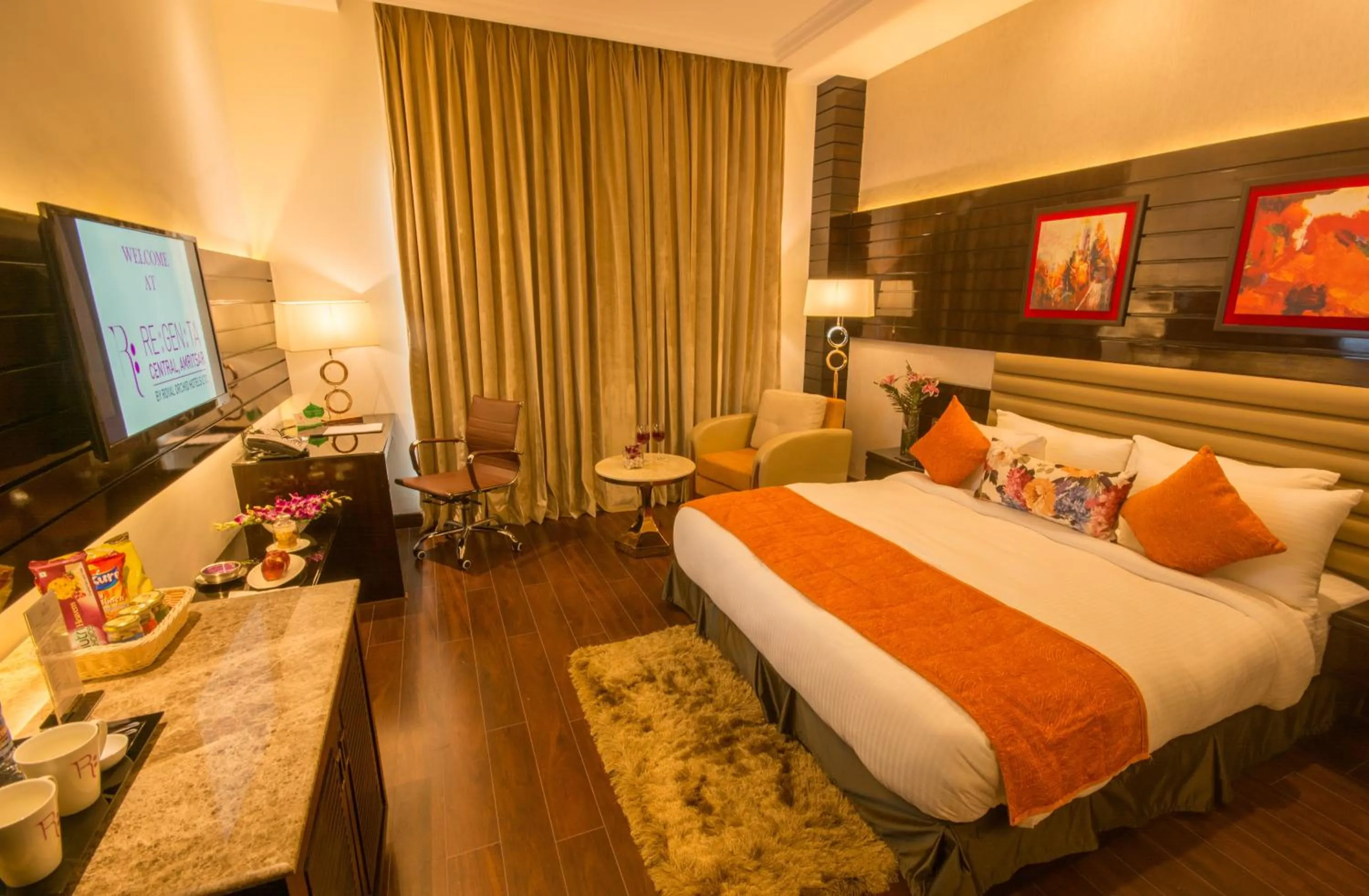 Bedroom, Bed in Regenta Inn Amristar Airport Road by Royal Orchid Hotels Limited