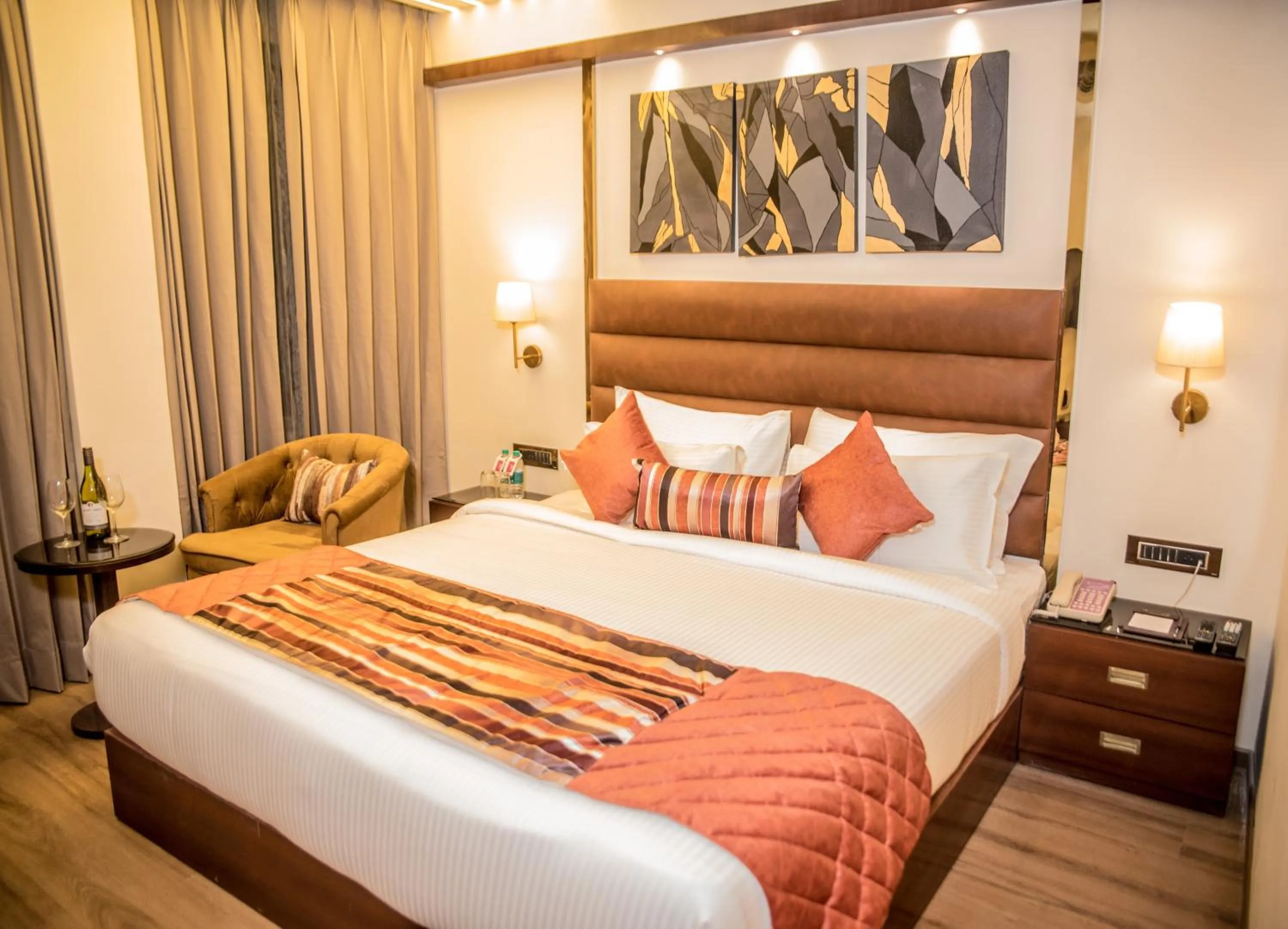 Bed in Regenta Inn Amristar Airport Road by Royal Orchid Hotels Limited