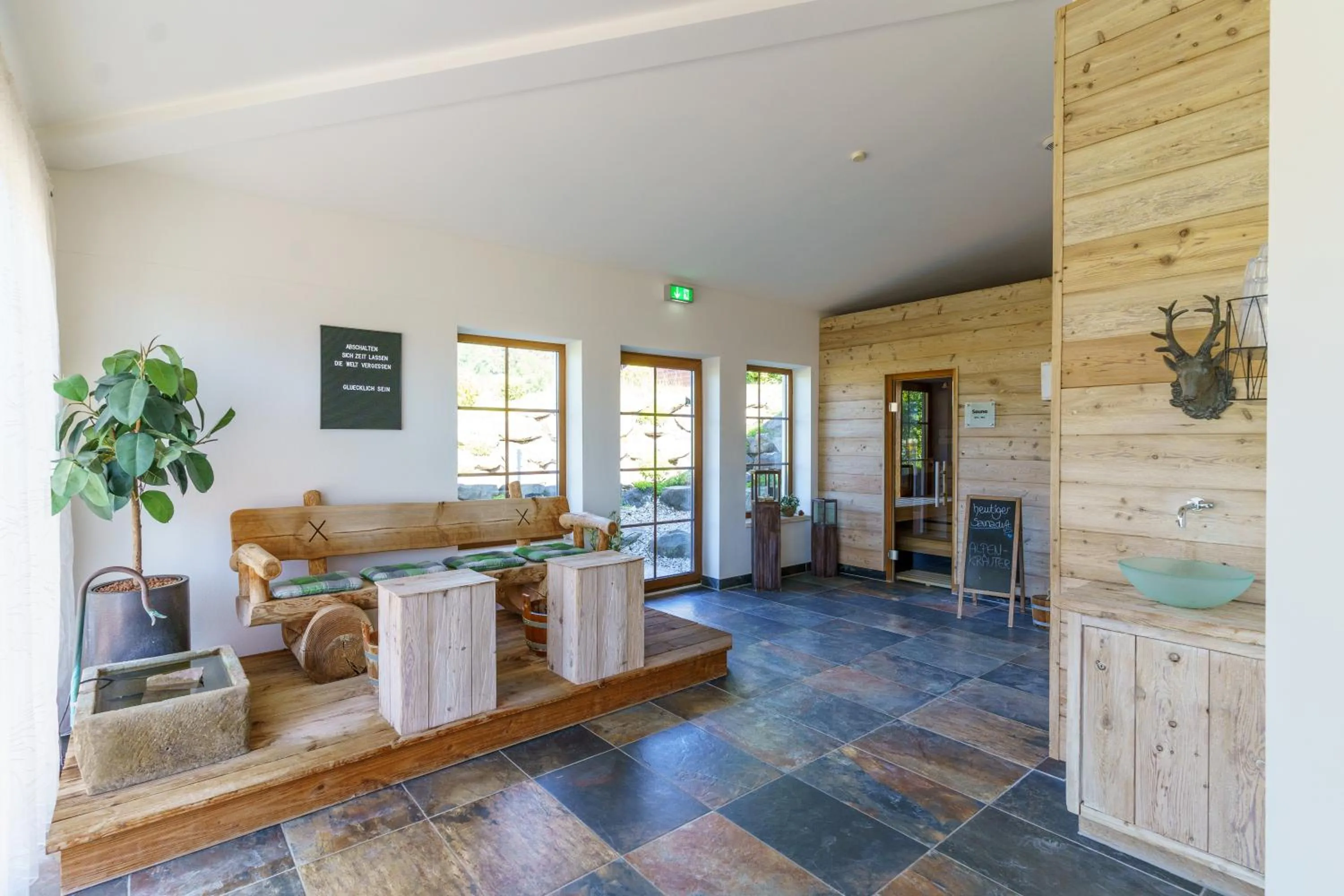 Sauna in Landhotel Gockelwirt