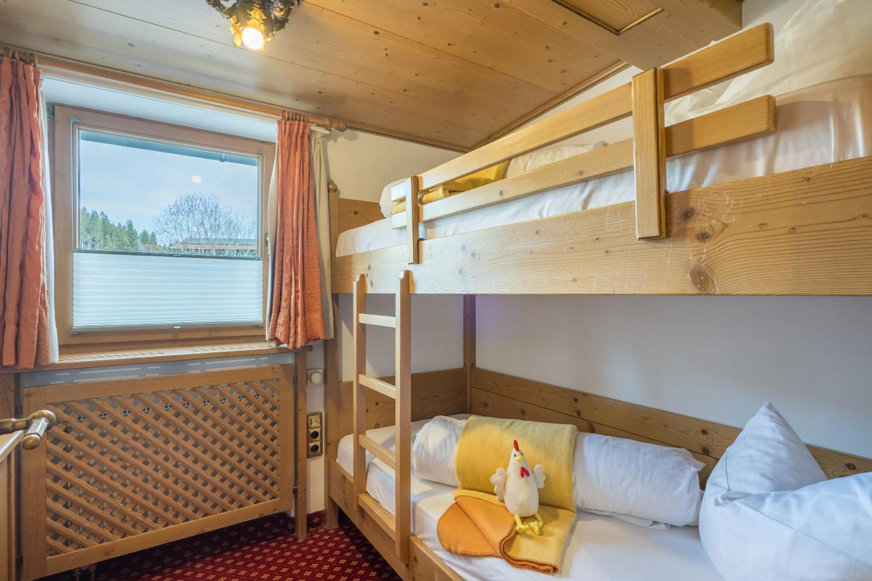 Bed in Landhotel Gockelwirt