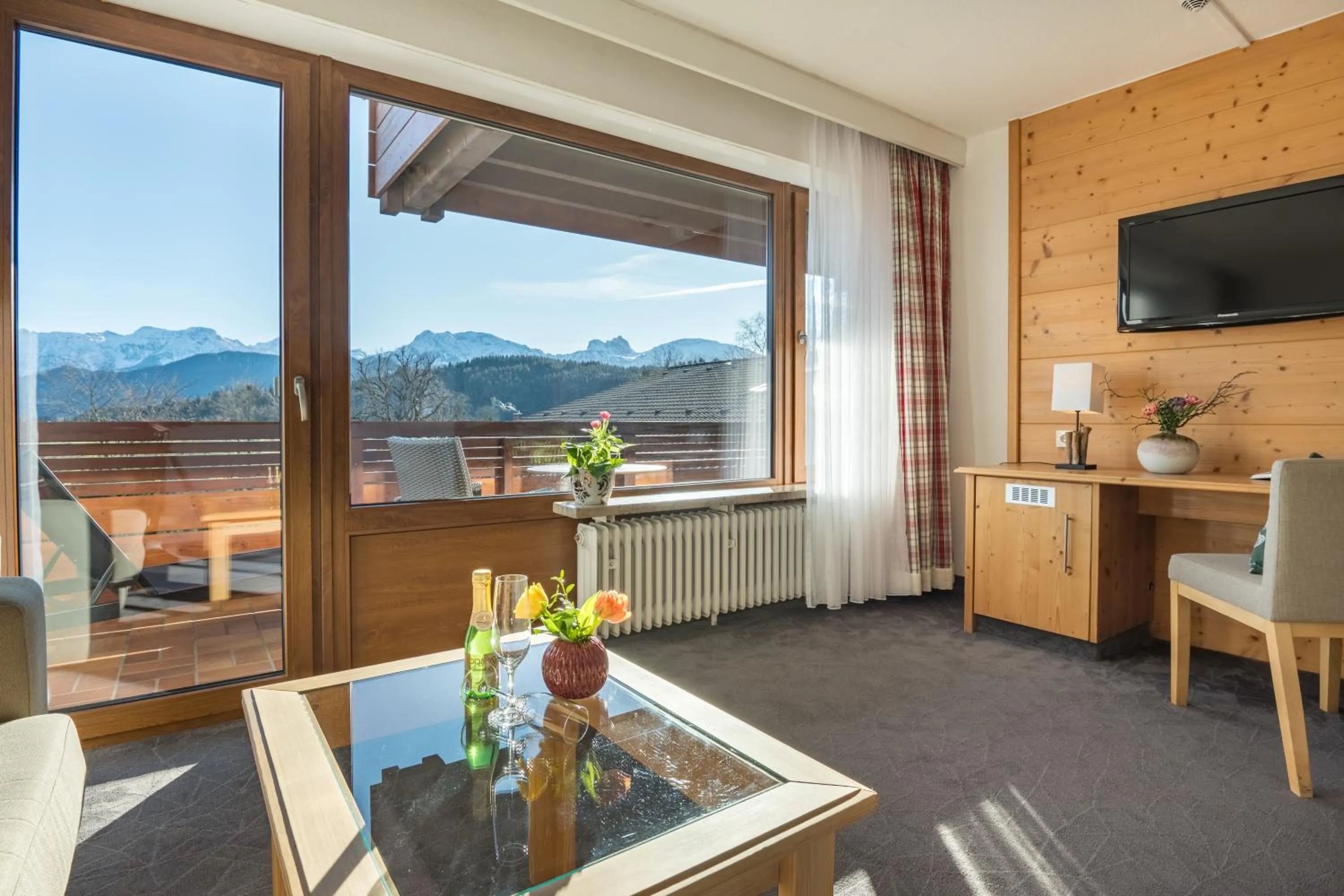 Seating area in Landhotel Gockelwirt