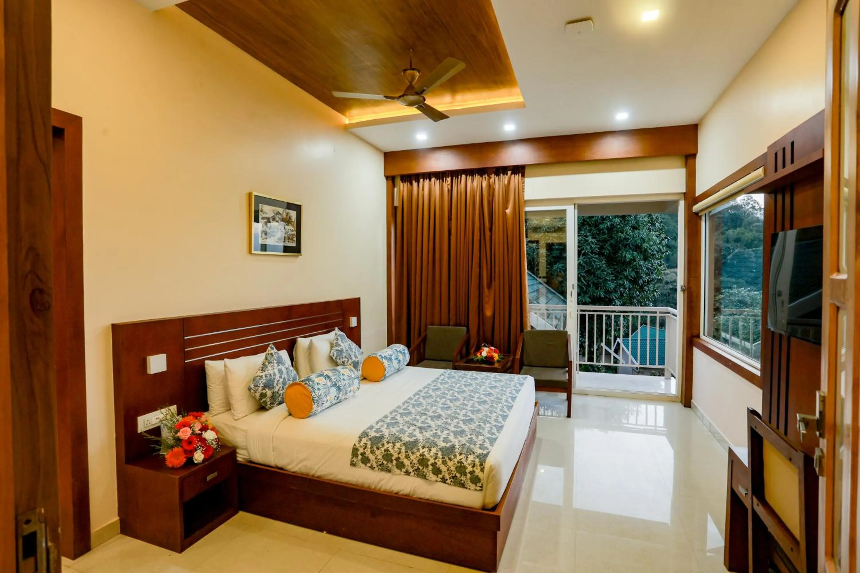 Bedroom, Bed in Aveda Munnar Mountains and Mist