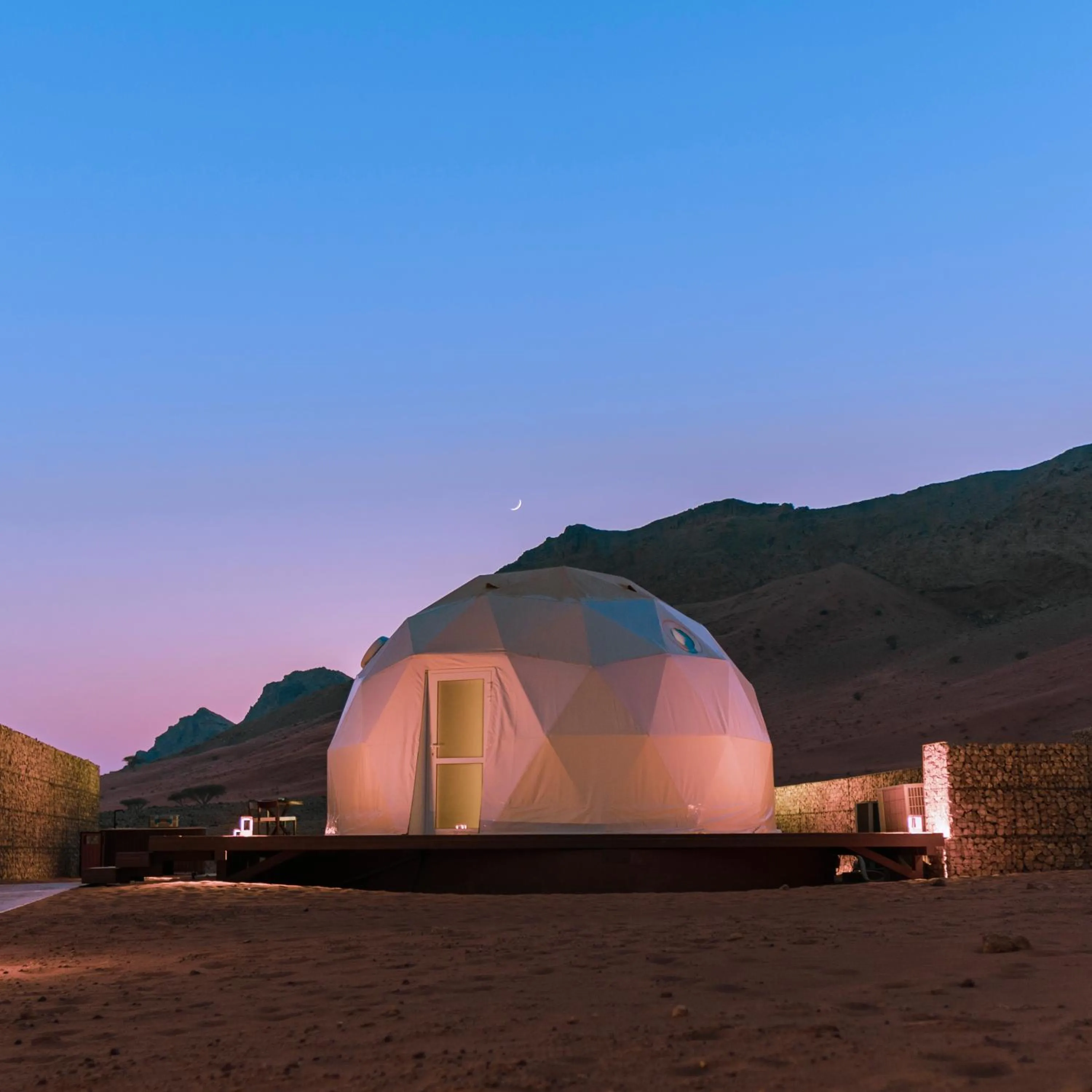 Natural landscape in Moon Retreat by Sharjah Collection