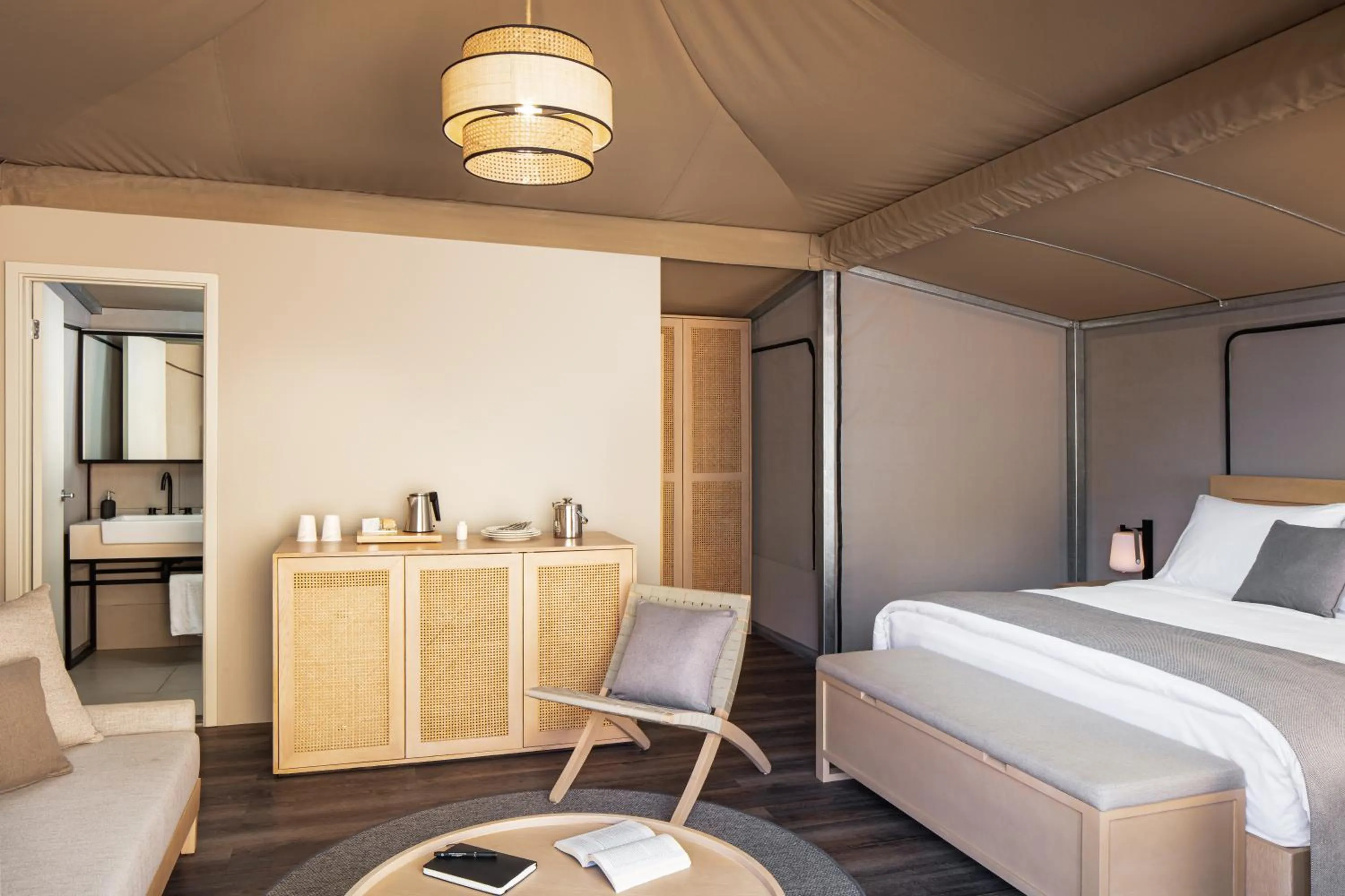 Bed in Moon Retreat by Sharjah Collection