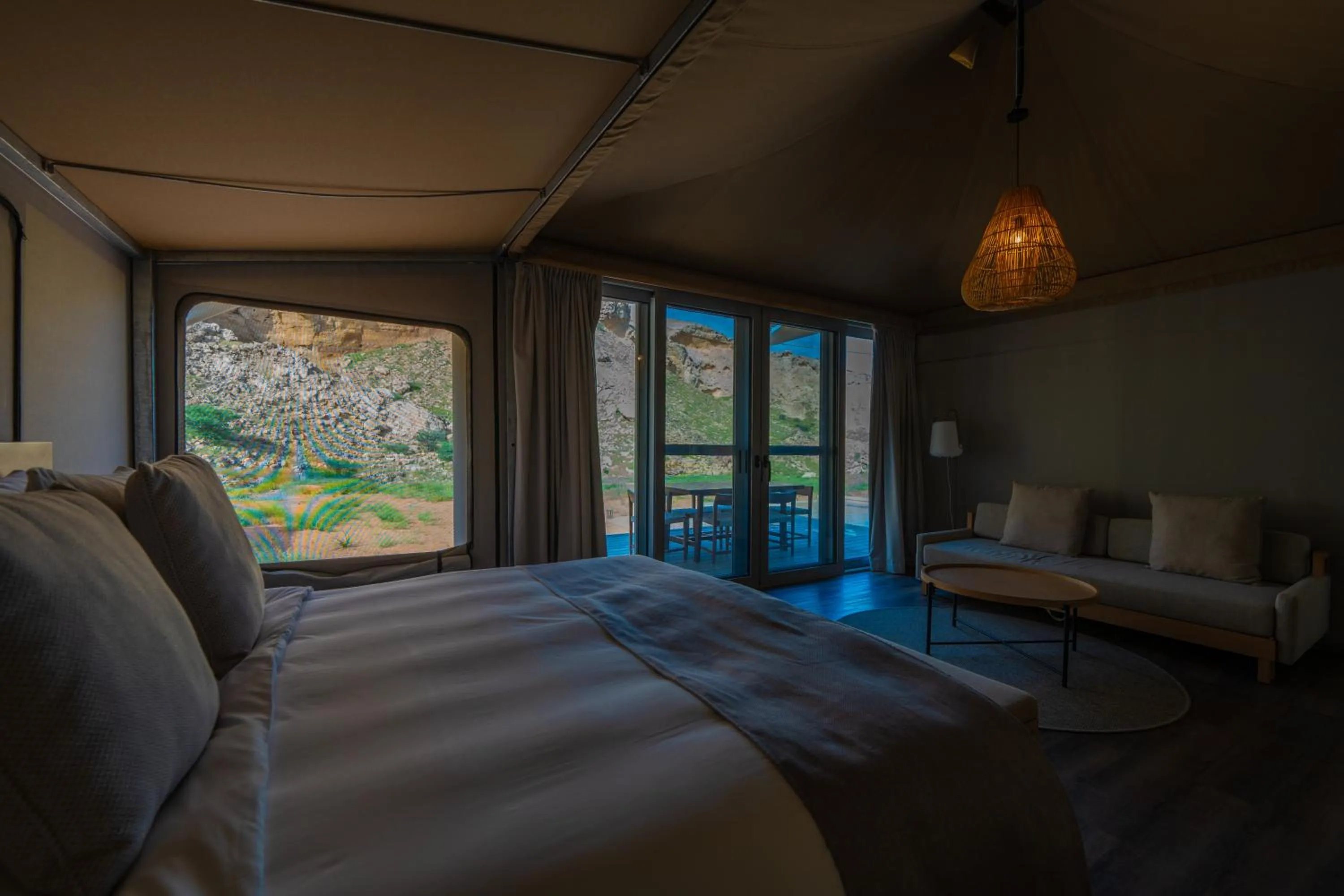 Bed in Moon Retreat by Sharjah Collection