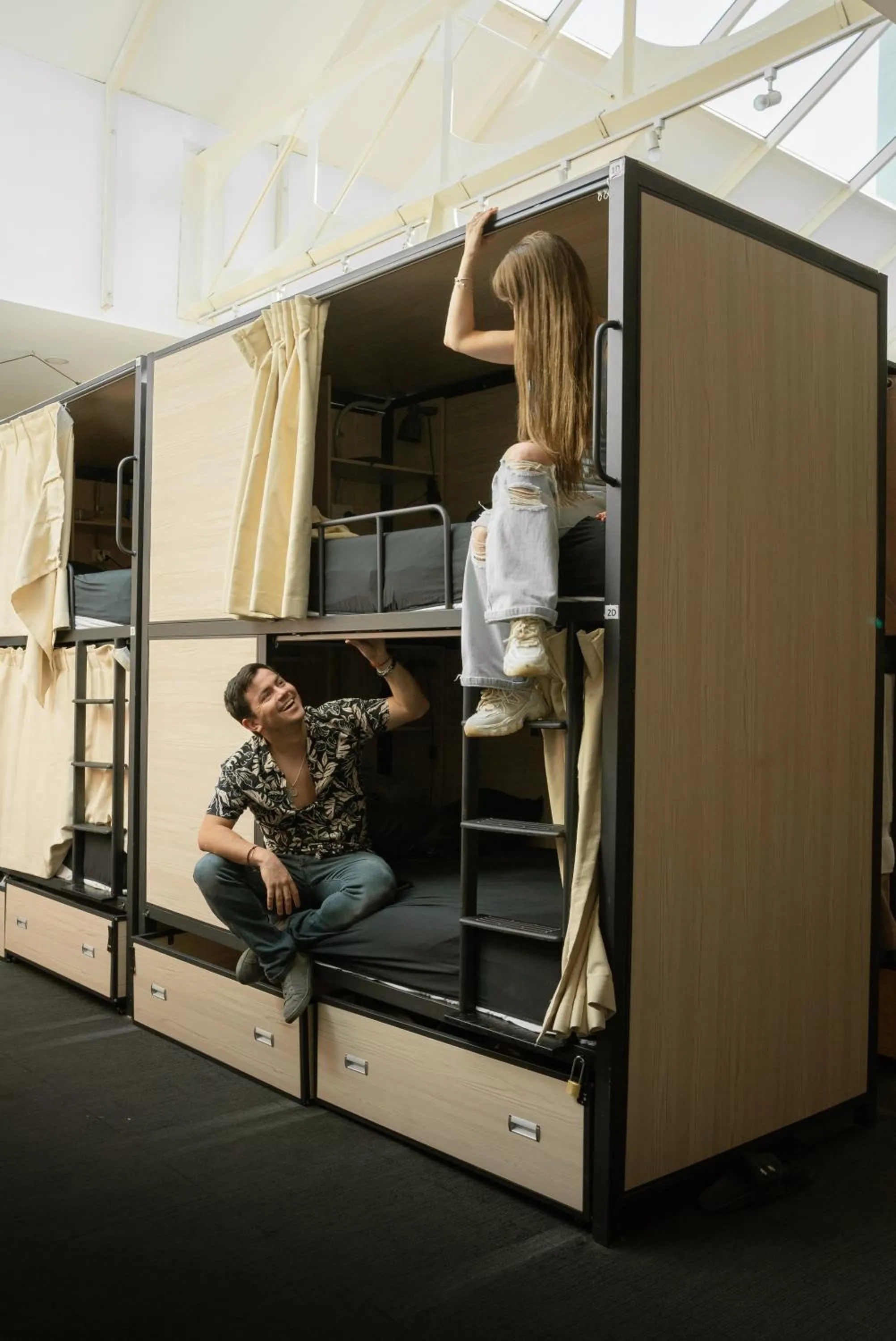 Evening entertainment in Tequila Sunrise Hostel Surfers Paradise