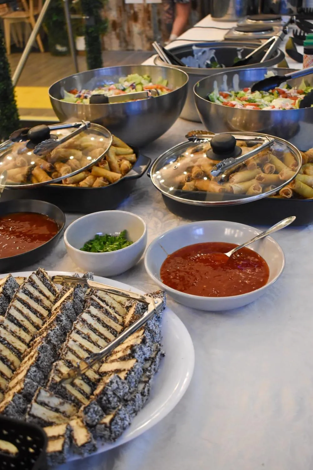 Dinner in Tequila Sunrise Hostel Surfers Paradise