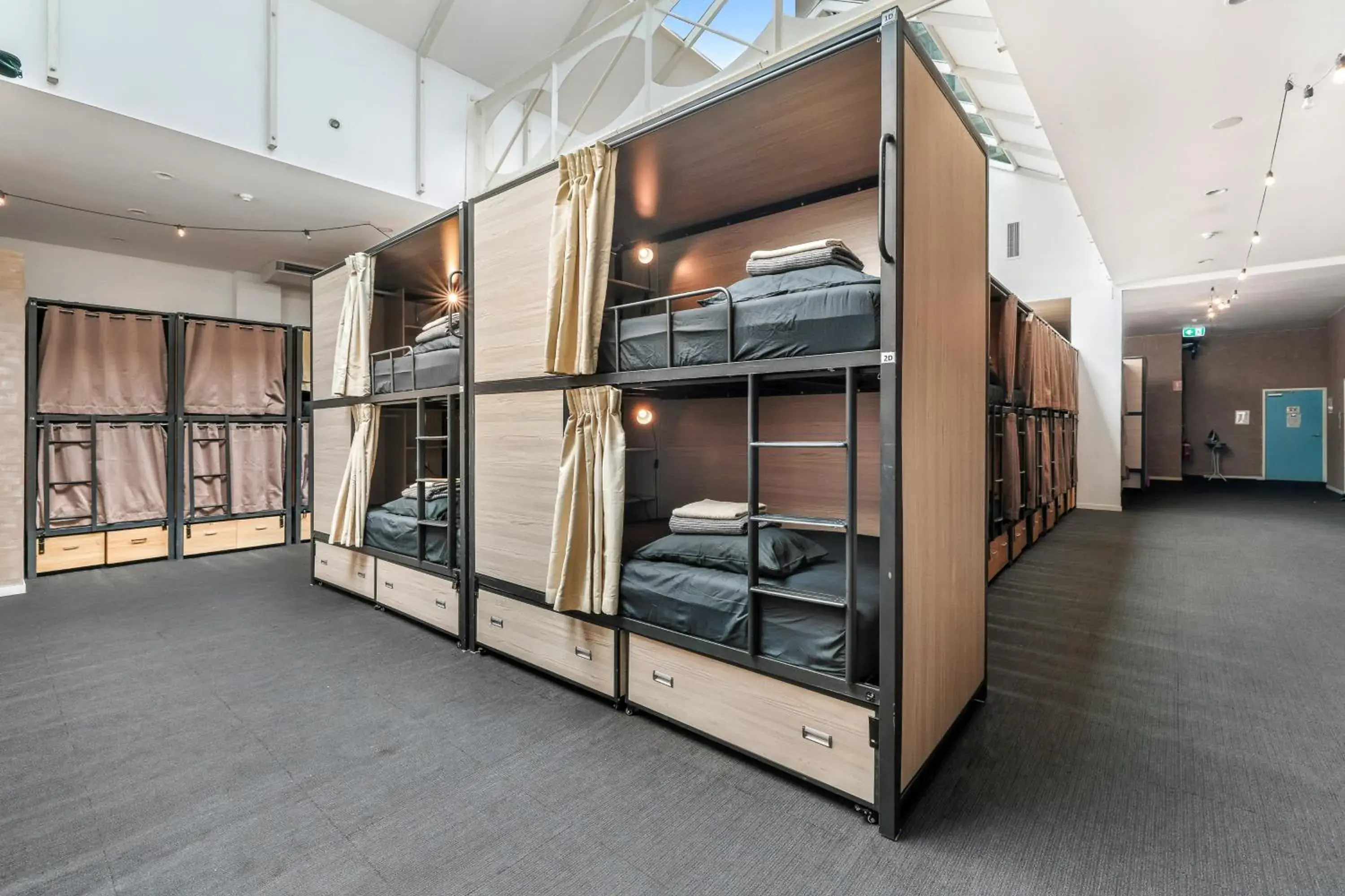 Deluxe Pod in Shared Dorm in Tequila Sunrise Hostel Surfers Paradise Deluxe Pod in Shared Dorm in Tequila Sunrise Hostel Surfers Paradise