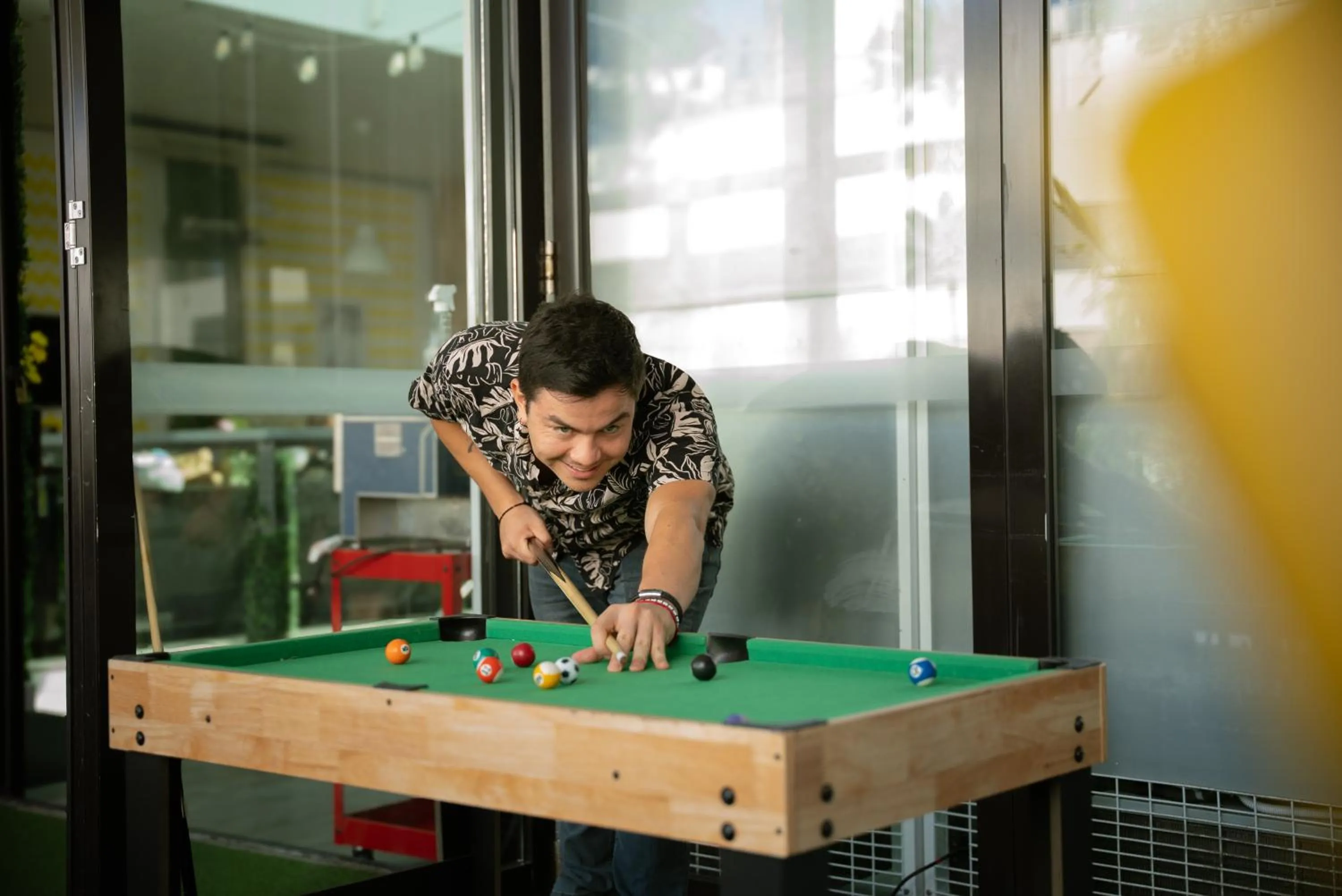 Billiard in Tequila Sunrise Hostel Surfers Paradise