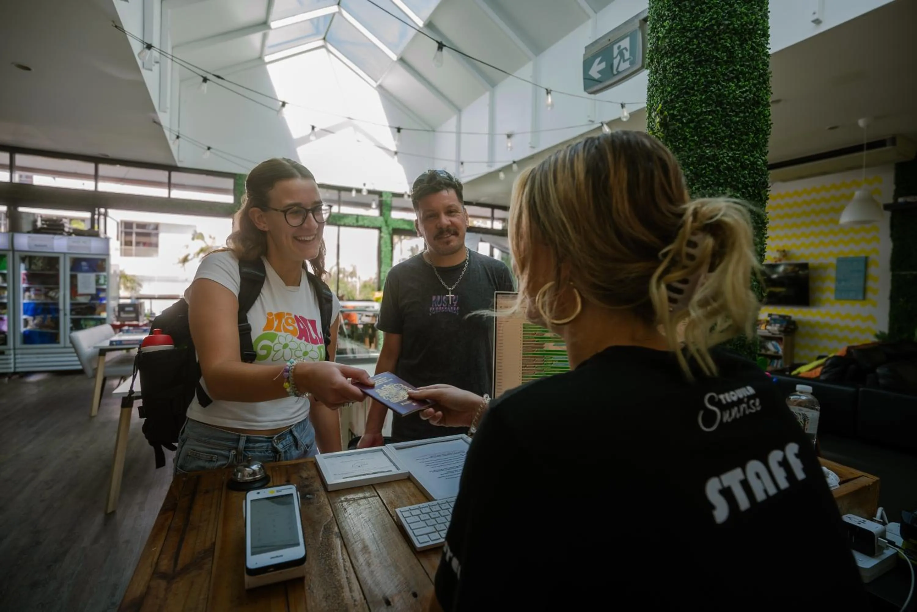 Lobby or reception in Tequila Sunrise Hostel Surfers Paradise