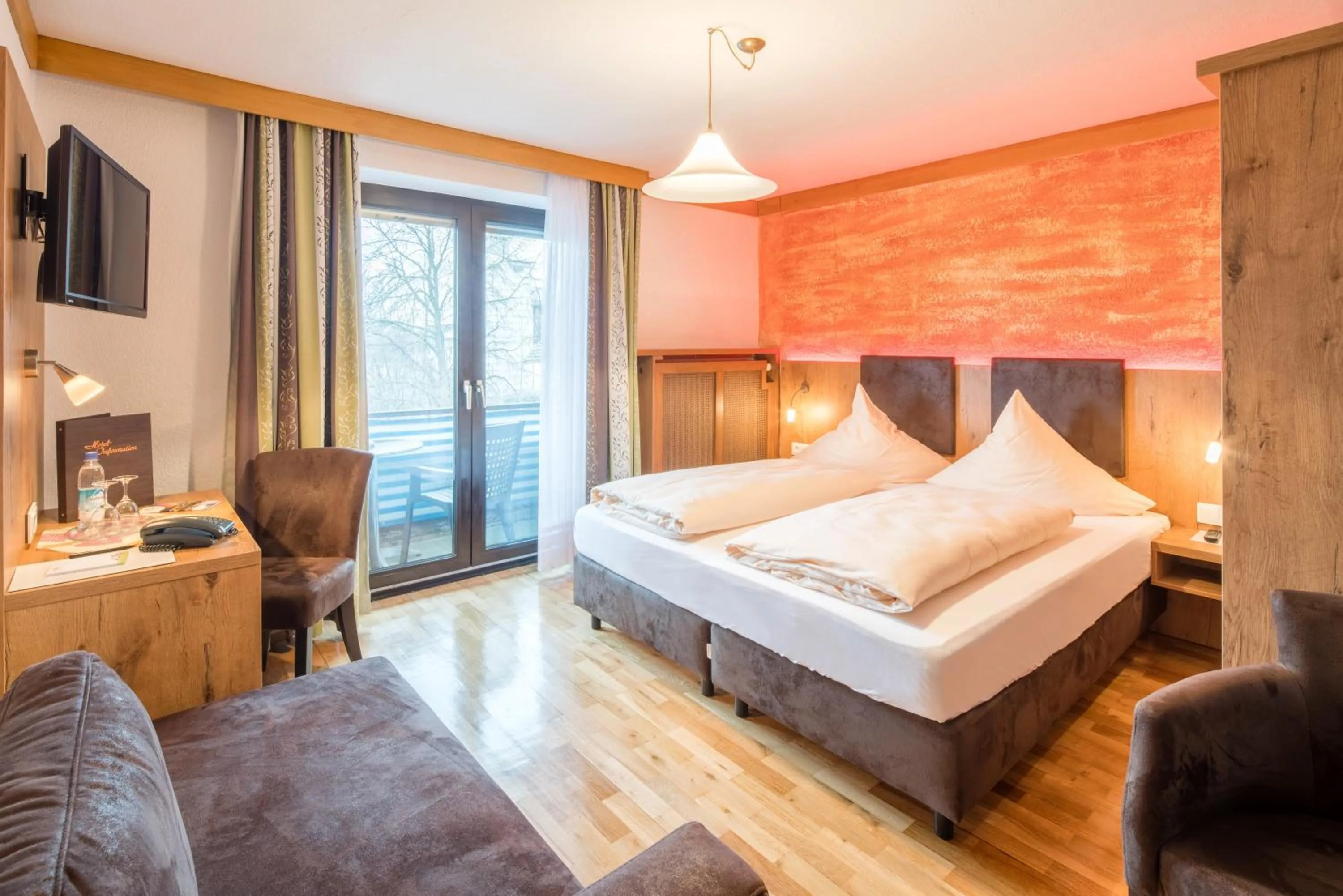Bed in Hotel Landgasthof Zum Schildhauer