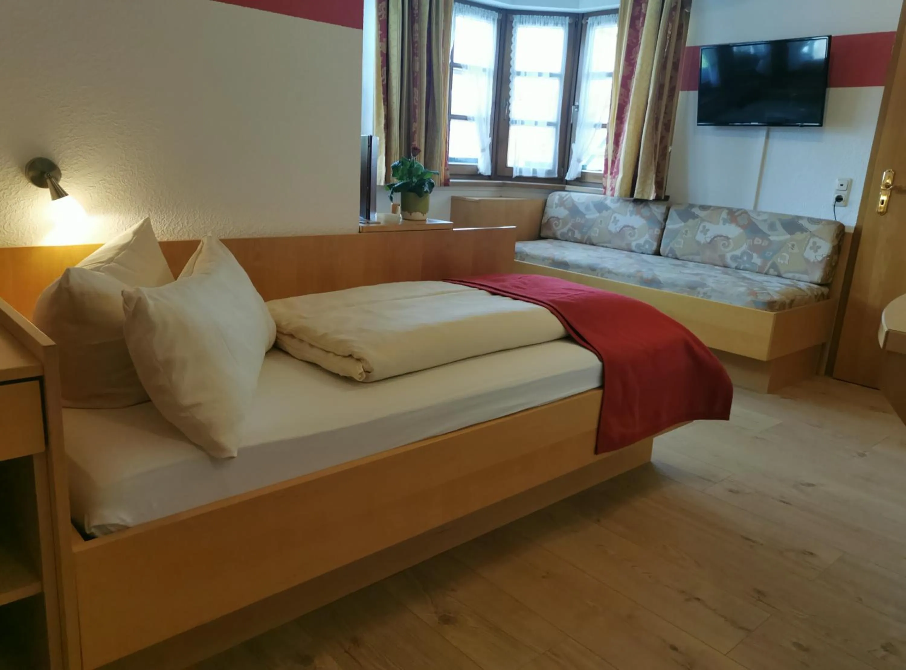 Bed in Hotel Landgasthof Zum Schildhauer
