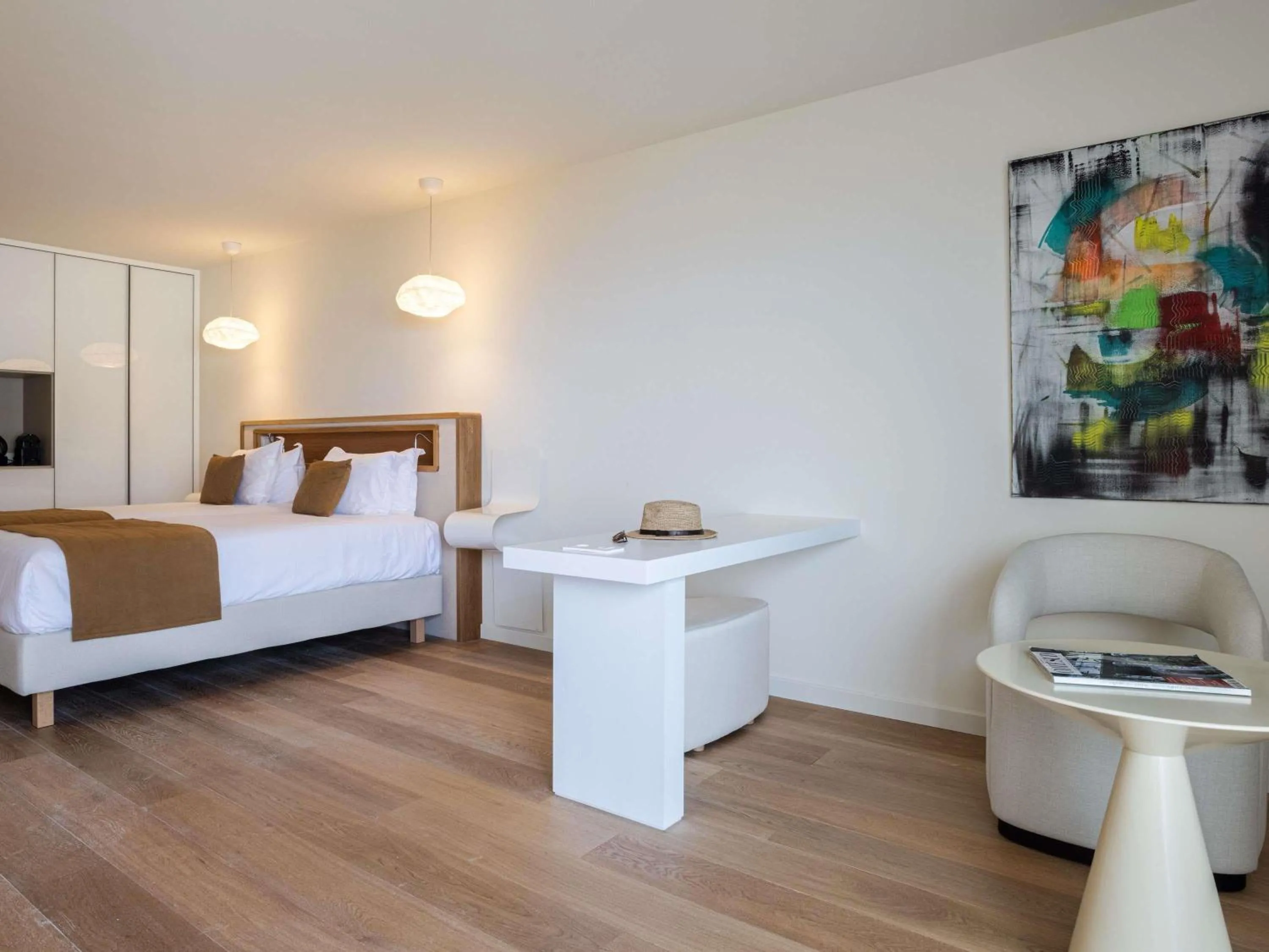 Bedroom, Bed in Hotel & Spa Kasano Calvi - Handwritten Collection