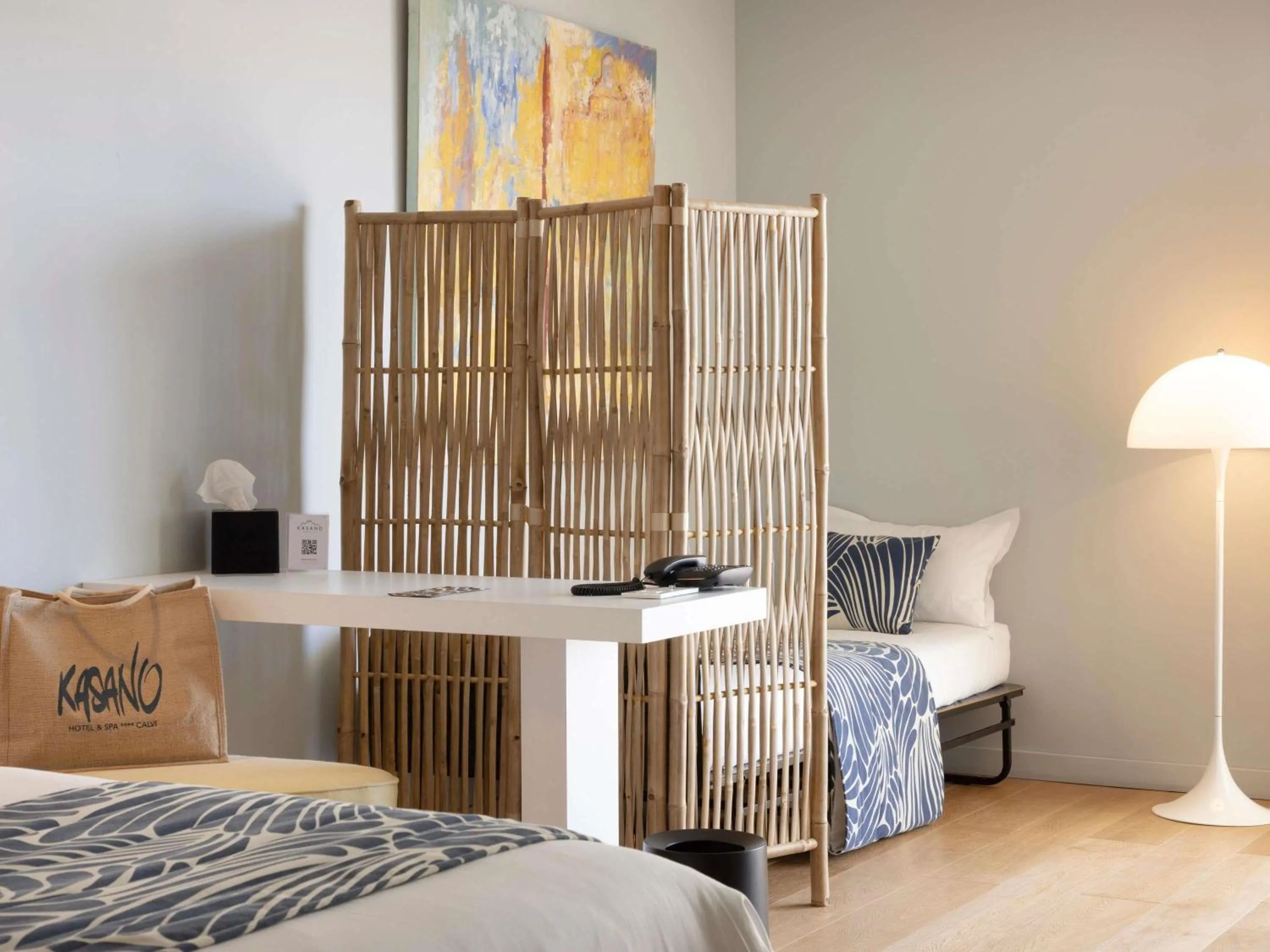 Bedroom, Bed in Hotel & Spa Kasano Calvi - Handwritten Collection