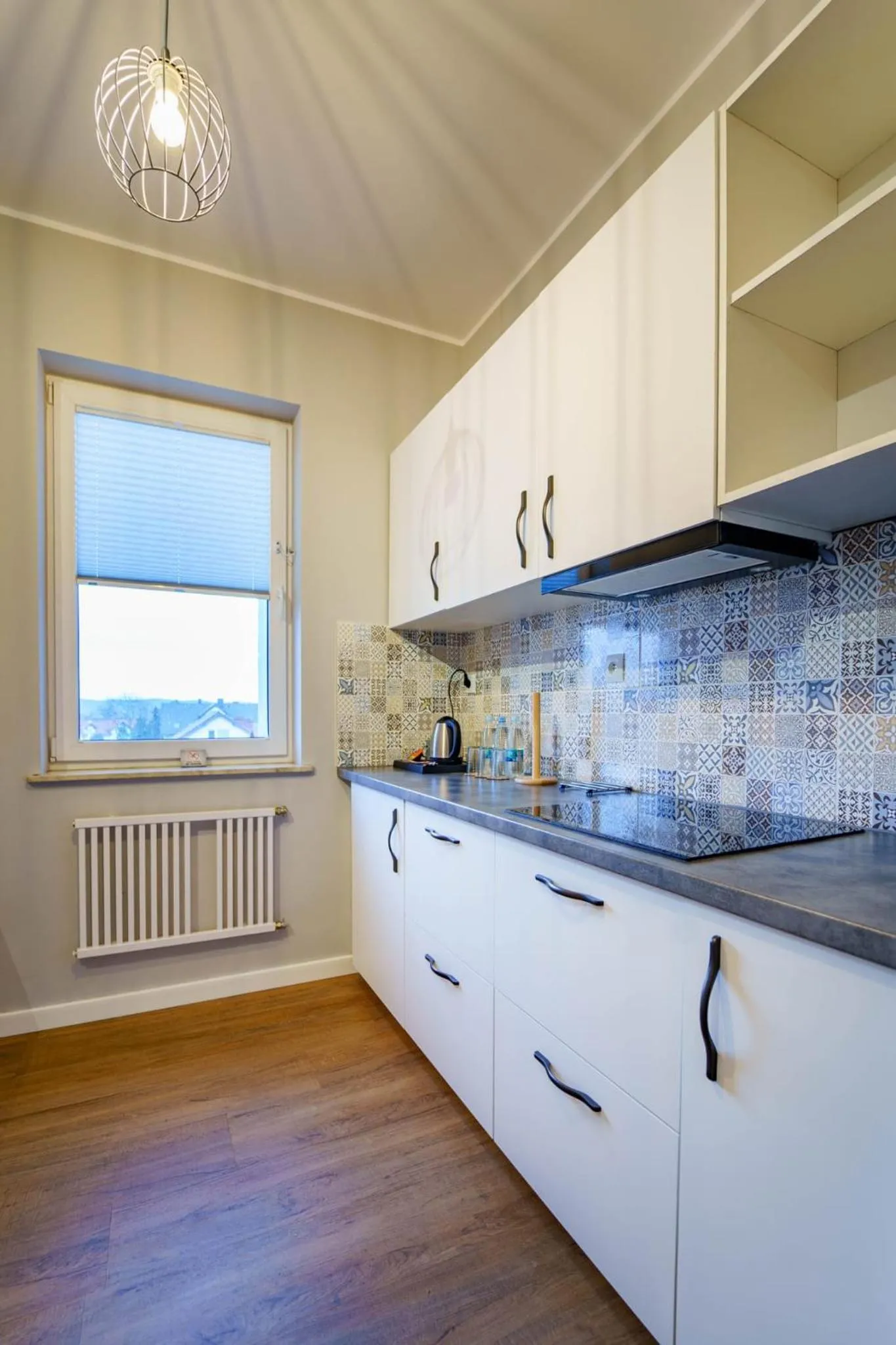 Kitchen or kitchenette in Hotel 107