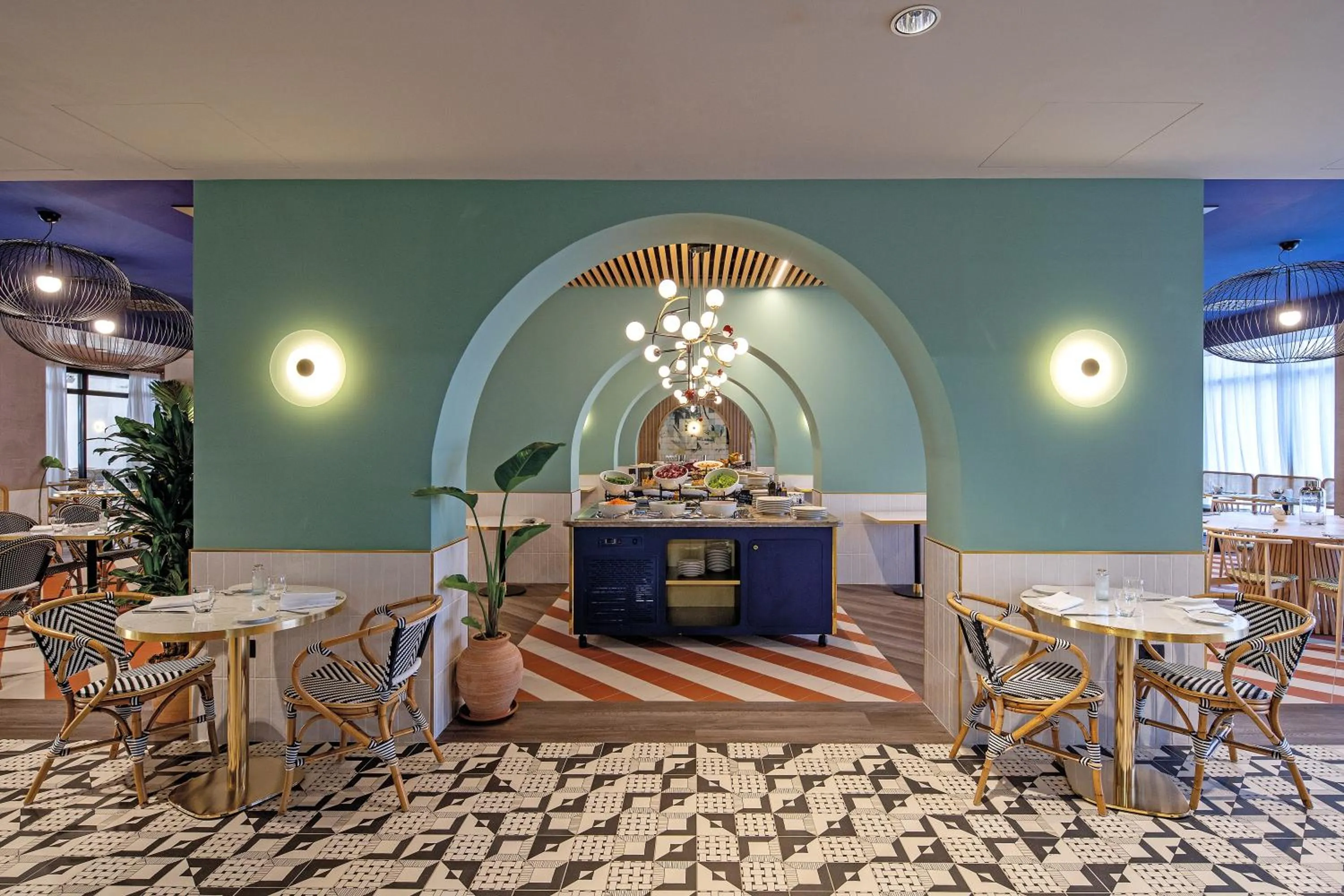 Restaurant/places to eat in Hotel Villa Pamphili Roma