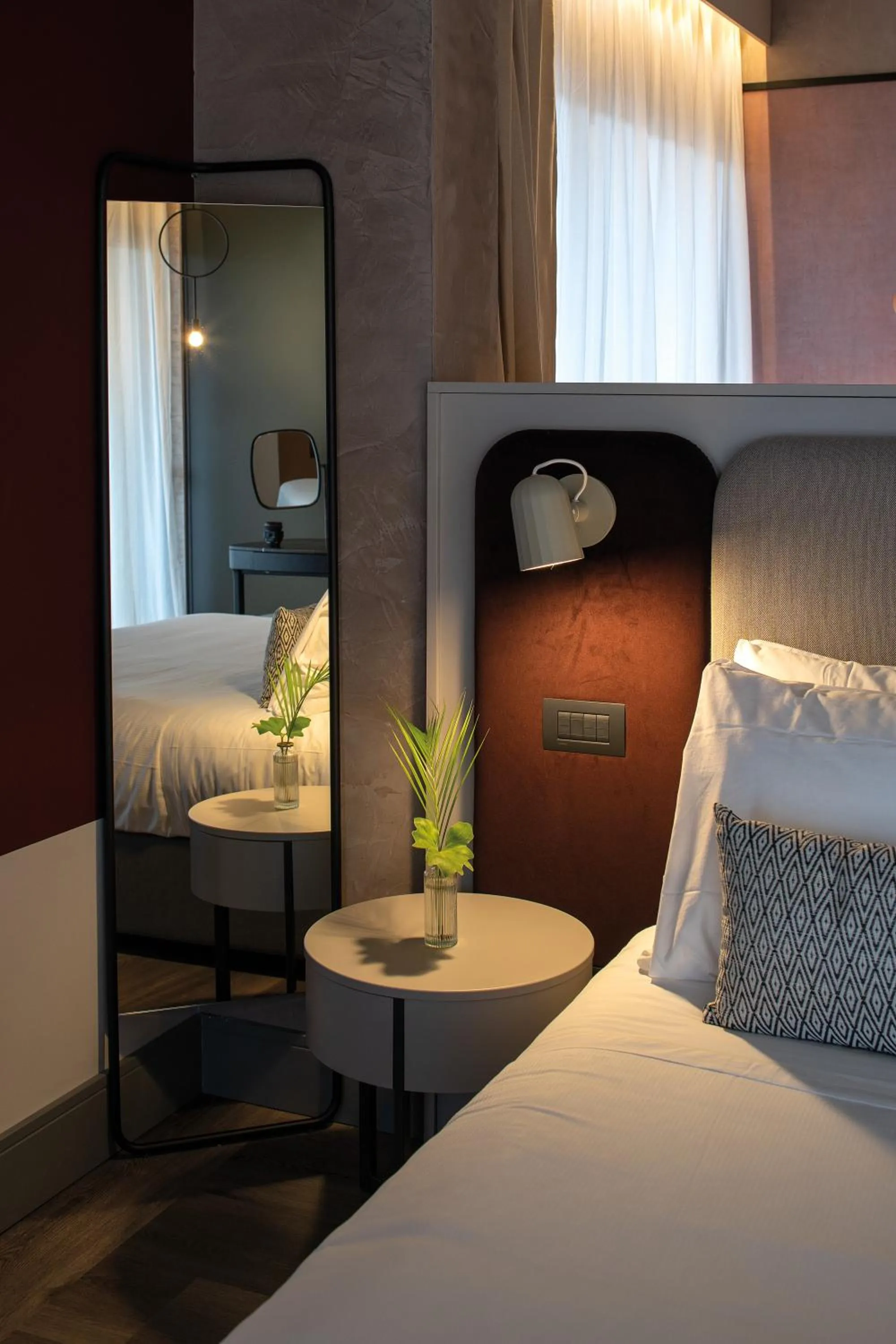 Bedroom, Bed in Hotel Villa Pamphili Roma