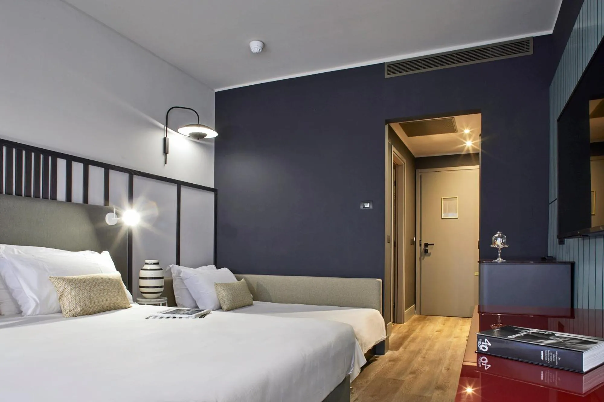 Bedroom, Bed in Hotel Villa Pamphili Roma