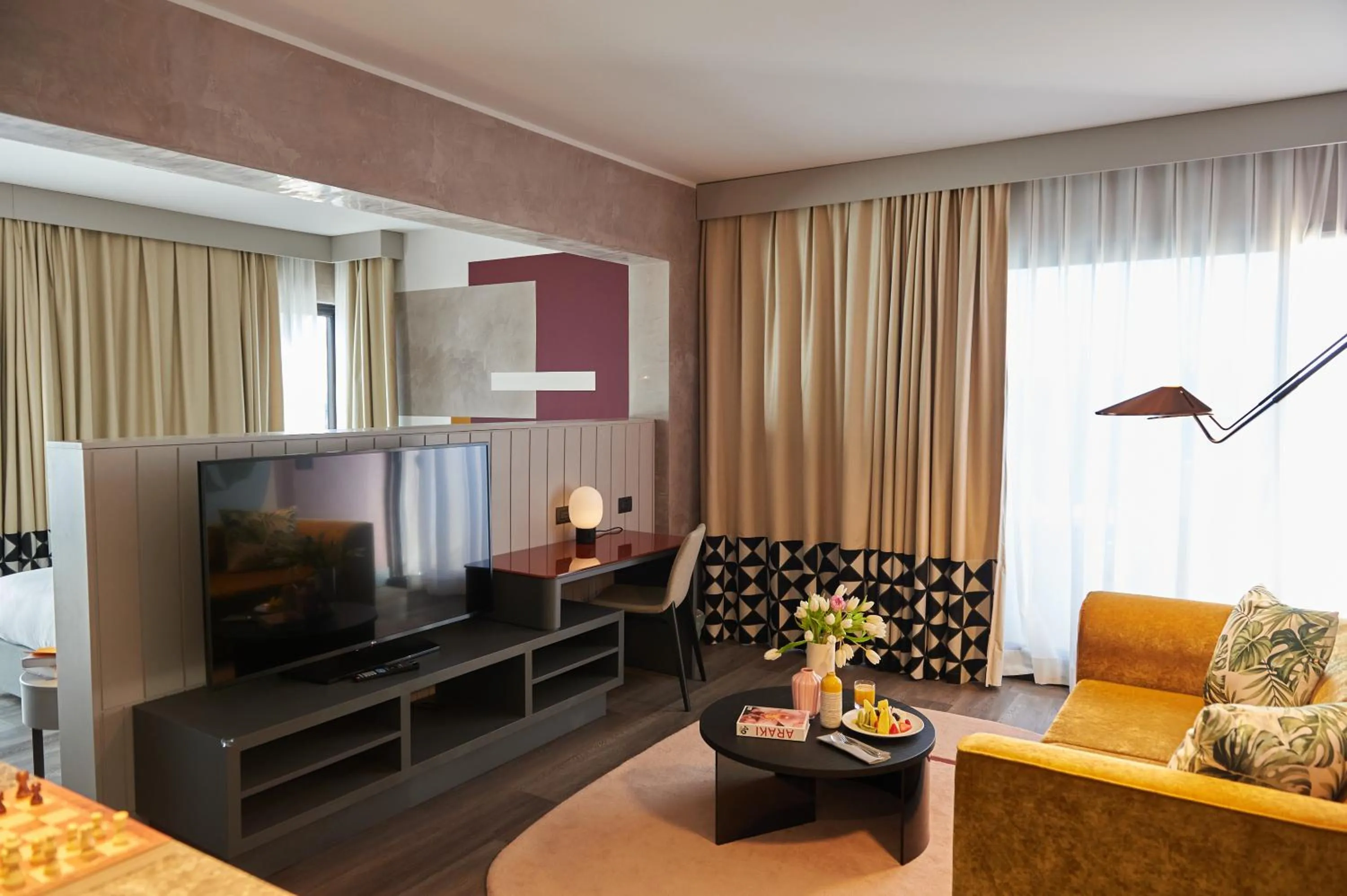 Bedroom in Hotel Villa Pamphili Roma